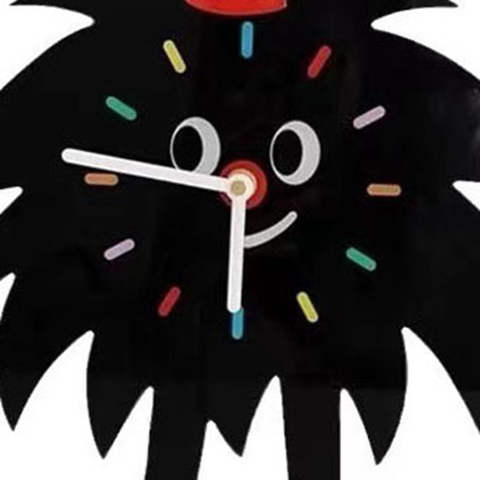 Wall Clock Cartoon Quiet Movement Coal Ball Elf Decorative Wall Clock for view 2