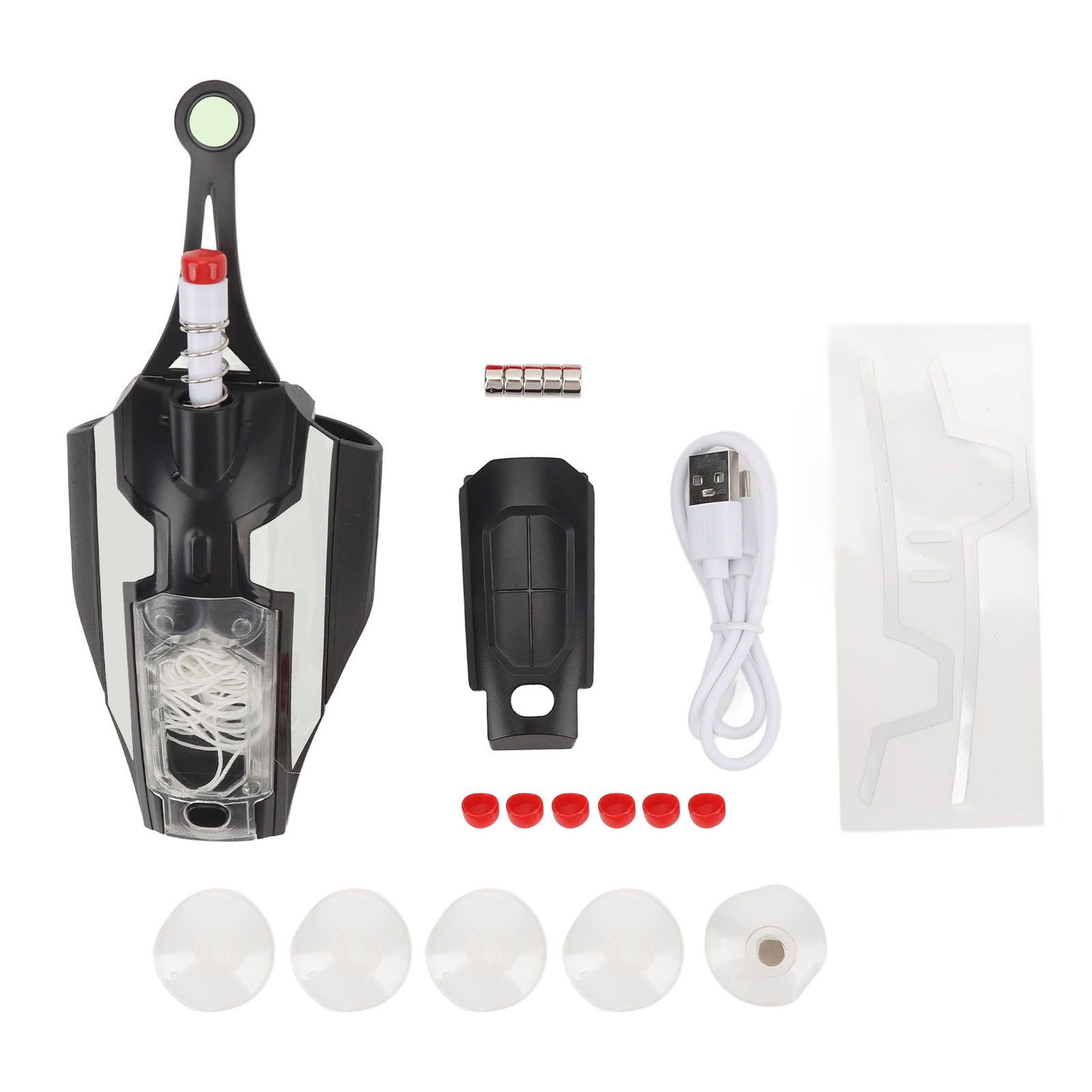 Spider Silk Launcher for Kids Magnetic Head Or Suction Cup Luminous Spider view 3