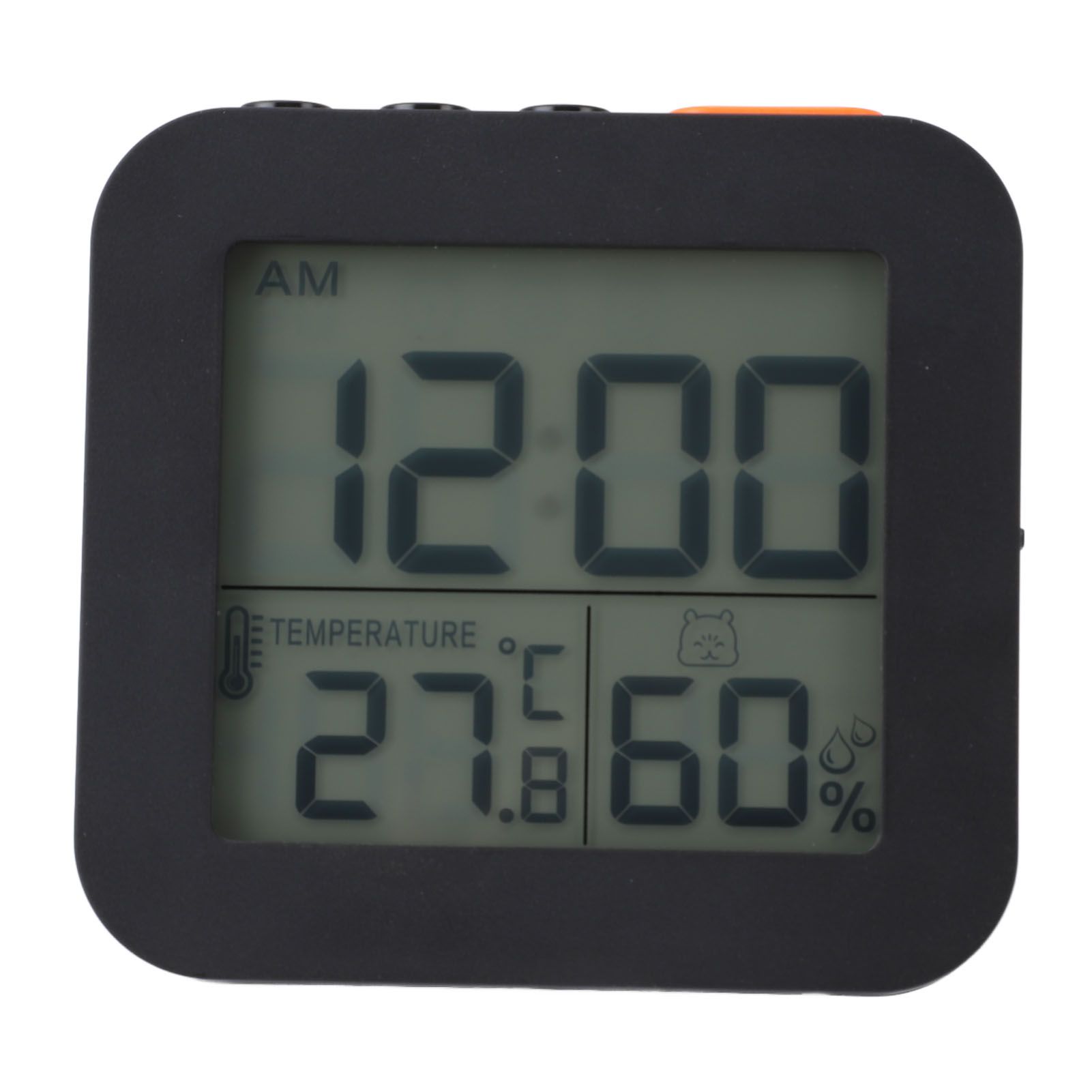 LCD Temperature Humidity Clock Multifunctional Snooze Function Accurate view 11