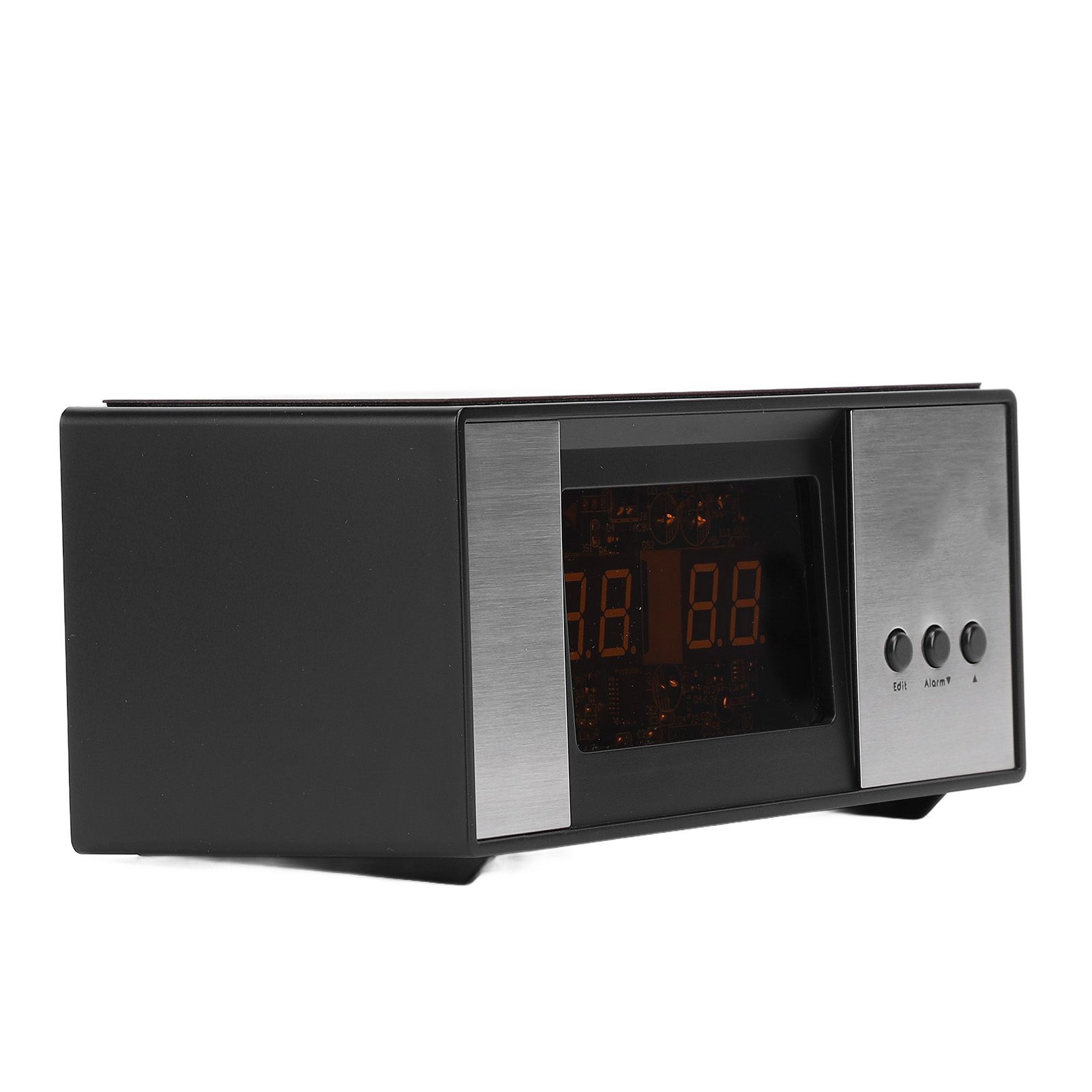 Retro Style Flip Clock Mechanical Auto Page Turning Flip Desk Clock for Home view 4