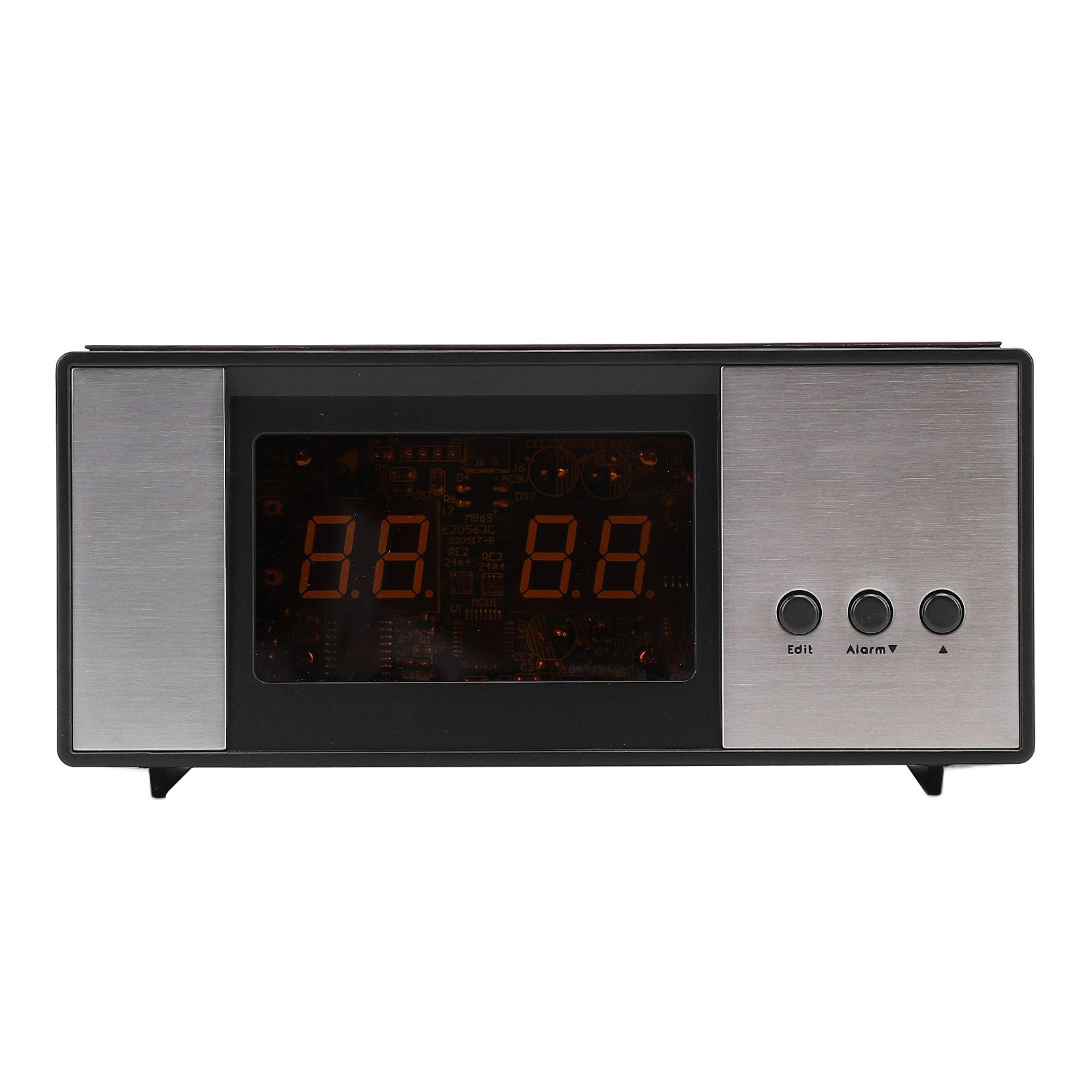 Retro Style Flip Clock Mechanical Auto Page Turning Flip Desk Clock for Home view 8