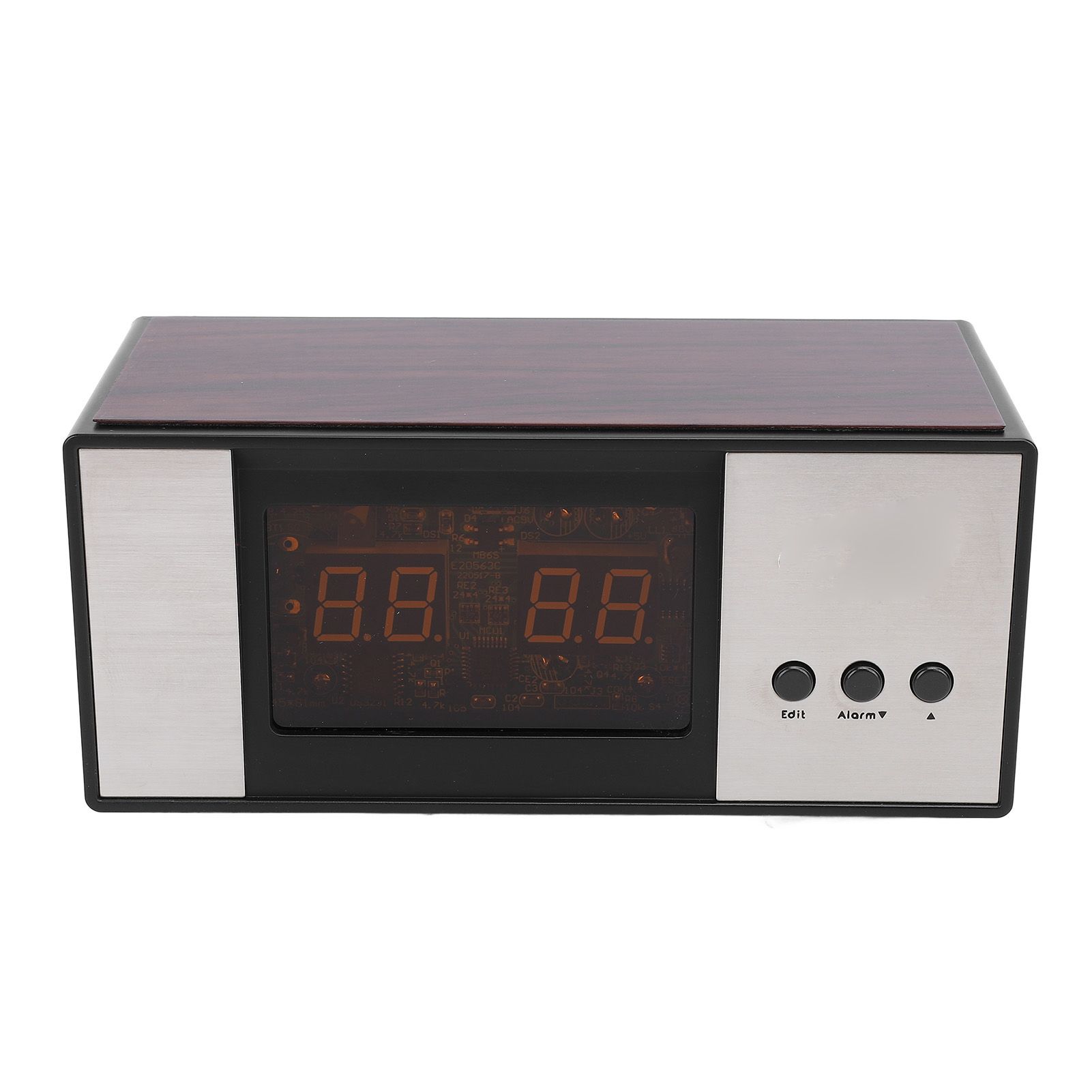 Retro Style Flip Clock Mechanical Auto Page Turning Flip Desk Clock for Home view 11