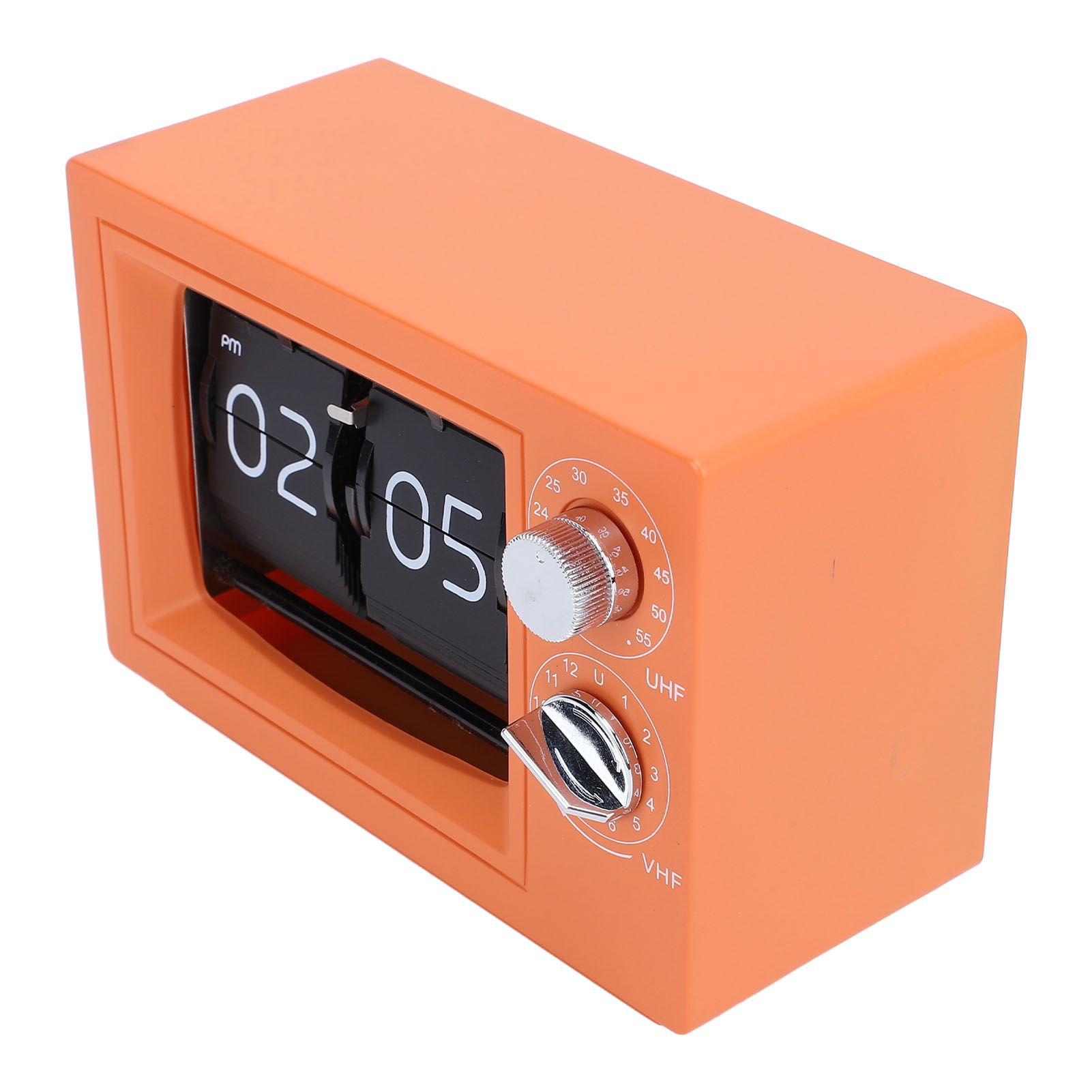 Flip Clock Retro TV Shape Mechanical Battery Operated Reminder Function Page view 8