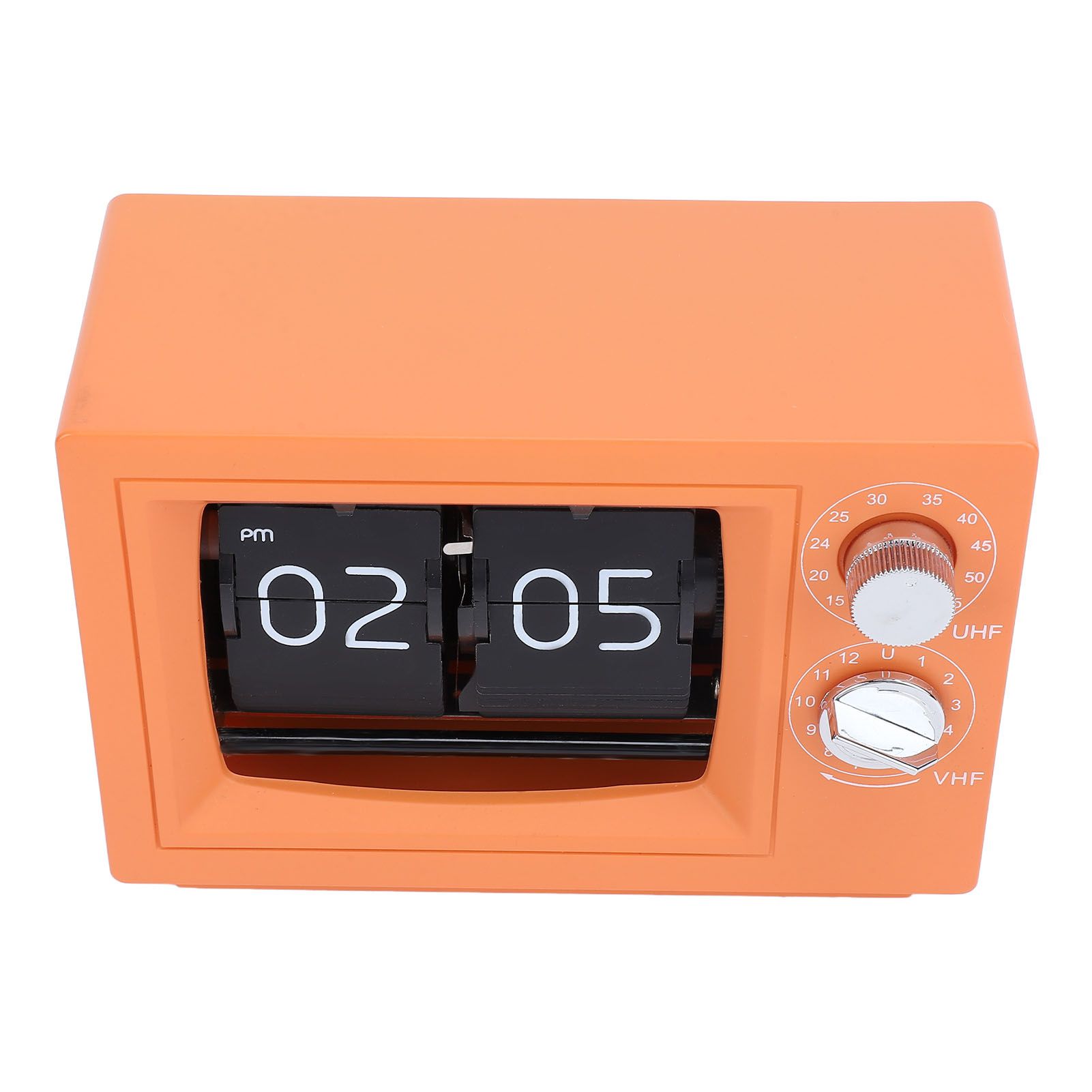 Flip Clock Retro TV Shape Mechanical Battery Operated Reminder Function Page view 9