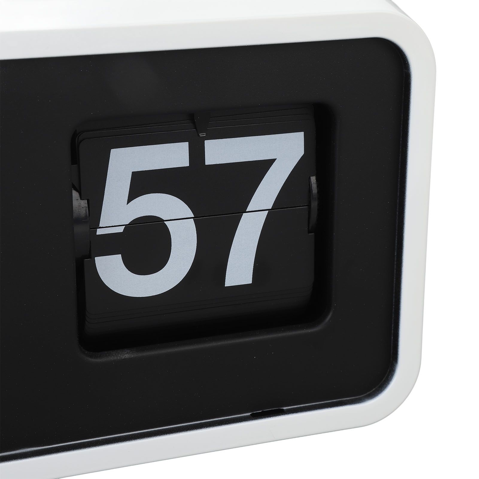 Retro Flip Clock Multifunctional Stylish Innovative Mechanical Flip Desk Clock view 2
