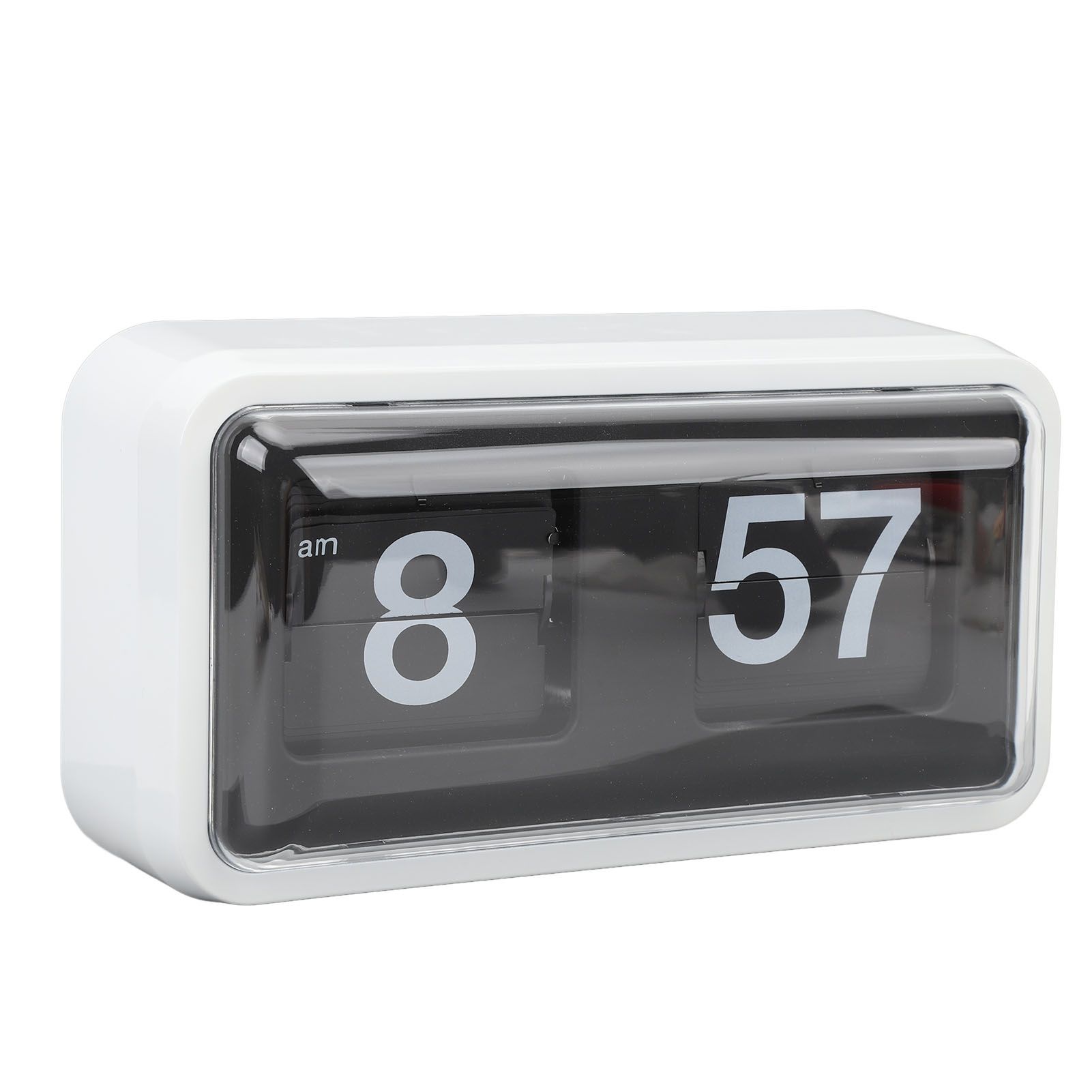 Retro Flip Clock Multifunctional Stylish Innovative Mechanical Flip Desk Clock view 3