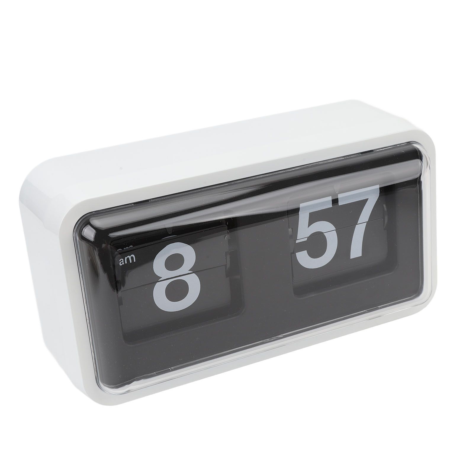 Retro Flip Clock Multifunctional Stylish Innovative Mechanical Flip Desk Clock view 4