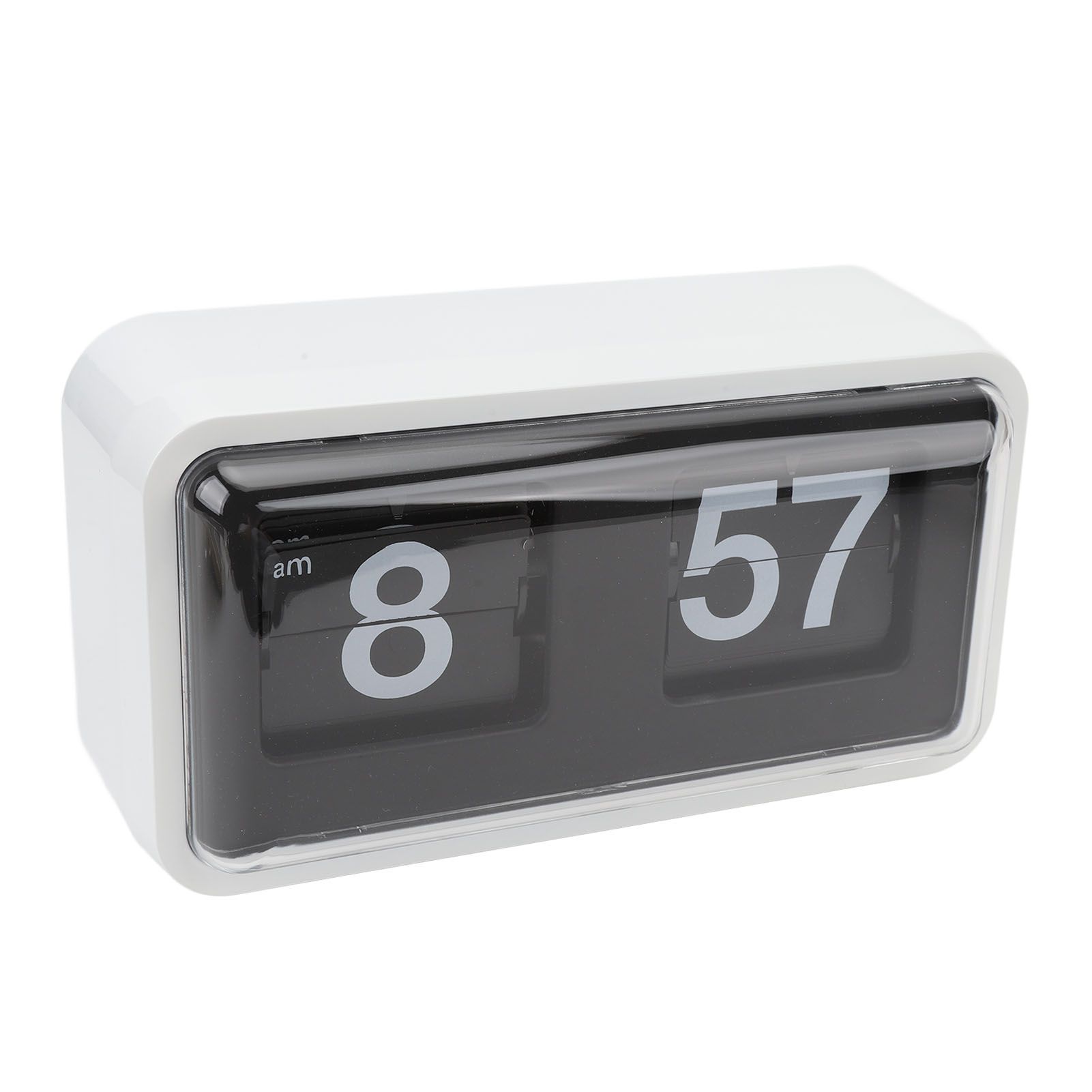Retro Flip Clock Multifunctional Stylish Innovative Mechanical Flip Desk Clock view 10