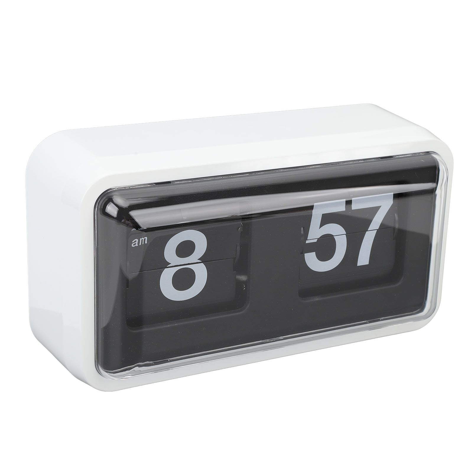 Retro Flip Clock Multifunctional Stylish Innovative Mechanical Flip Desk Clock view 12