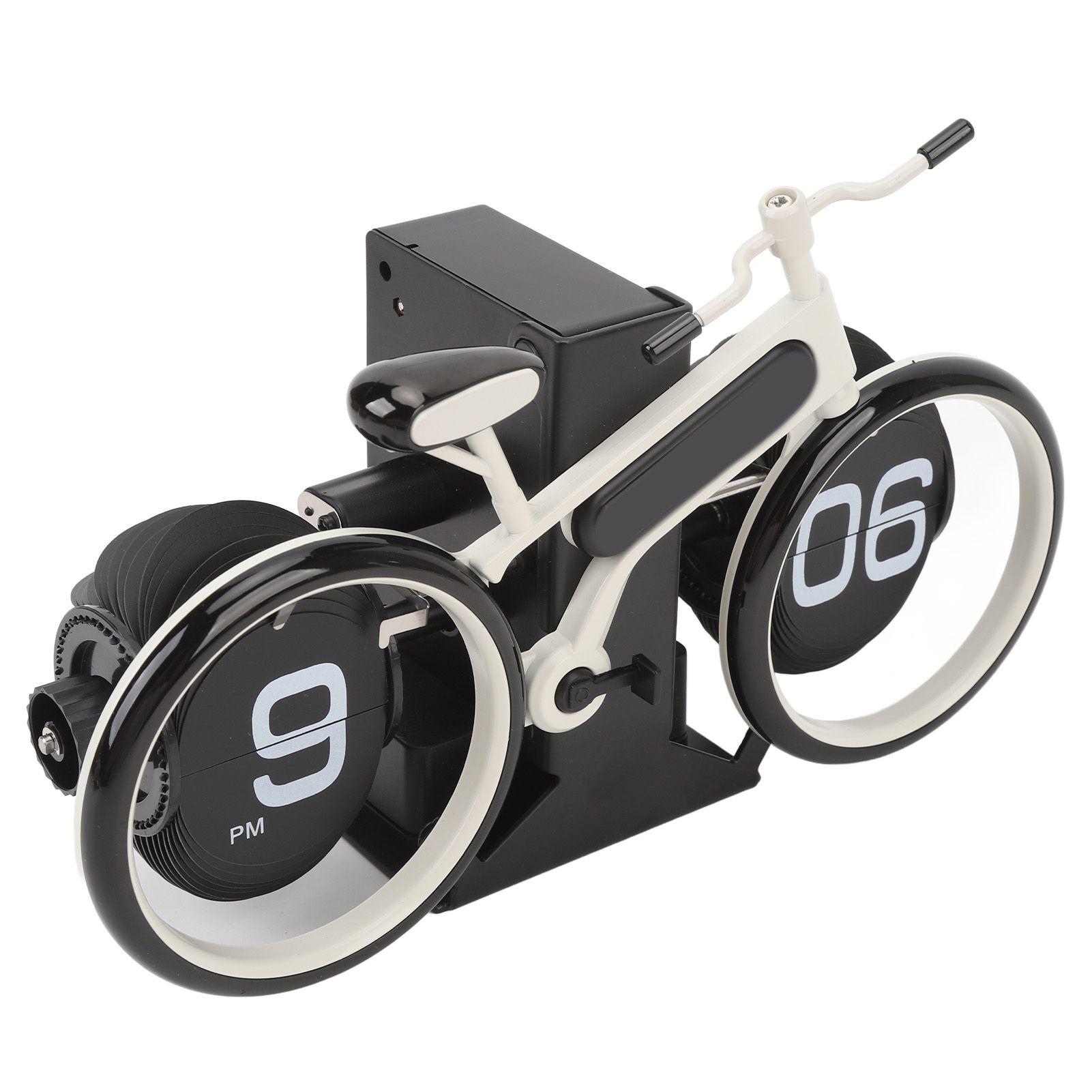 Bicycle Flip Clock Bike Shaped Flip Clock Battery Operated Retro Vintage Flip view 4