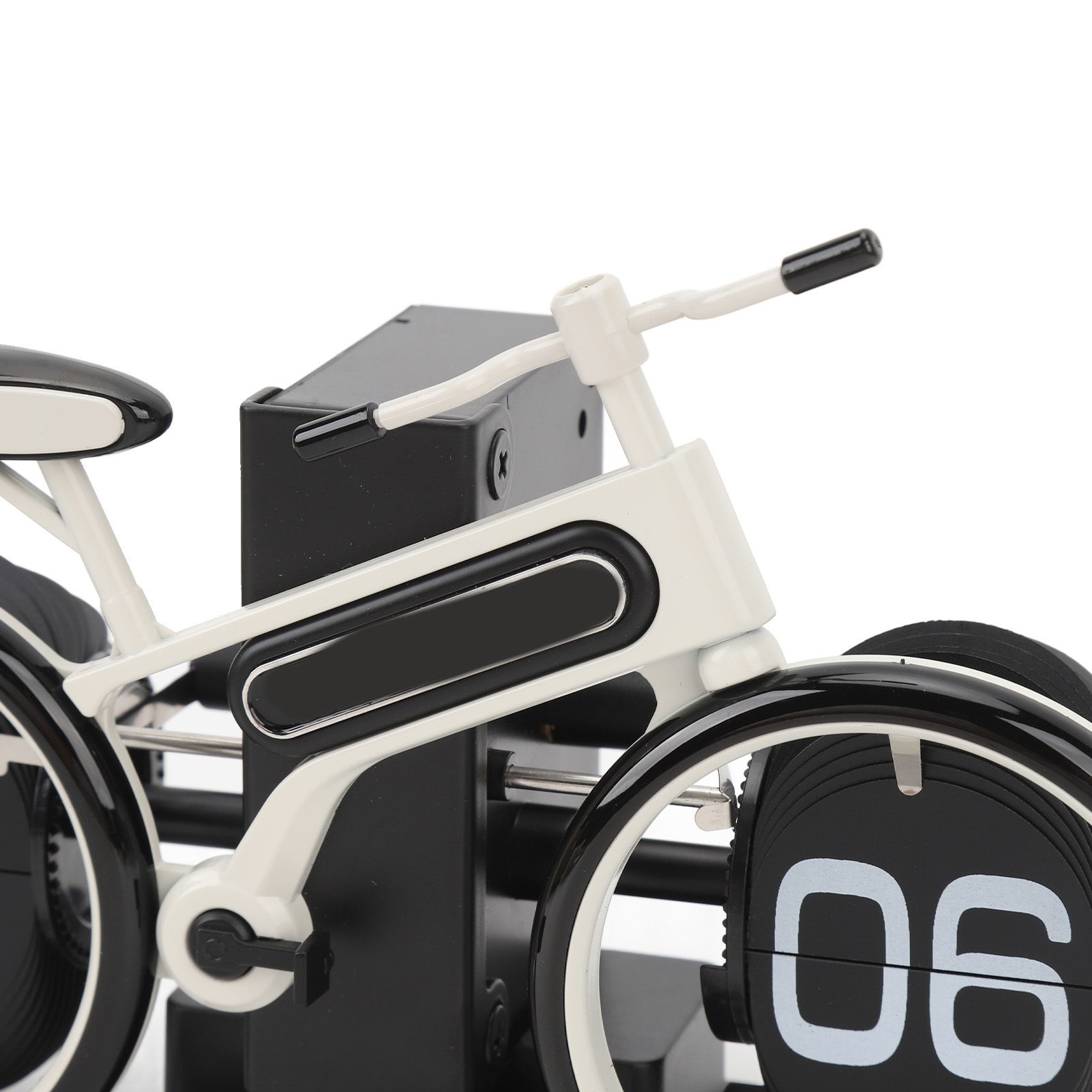Bicycle Flip Clock Bike Shaped Flip Clock Battery Operated Retro Vintage Flip view 7