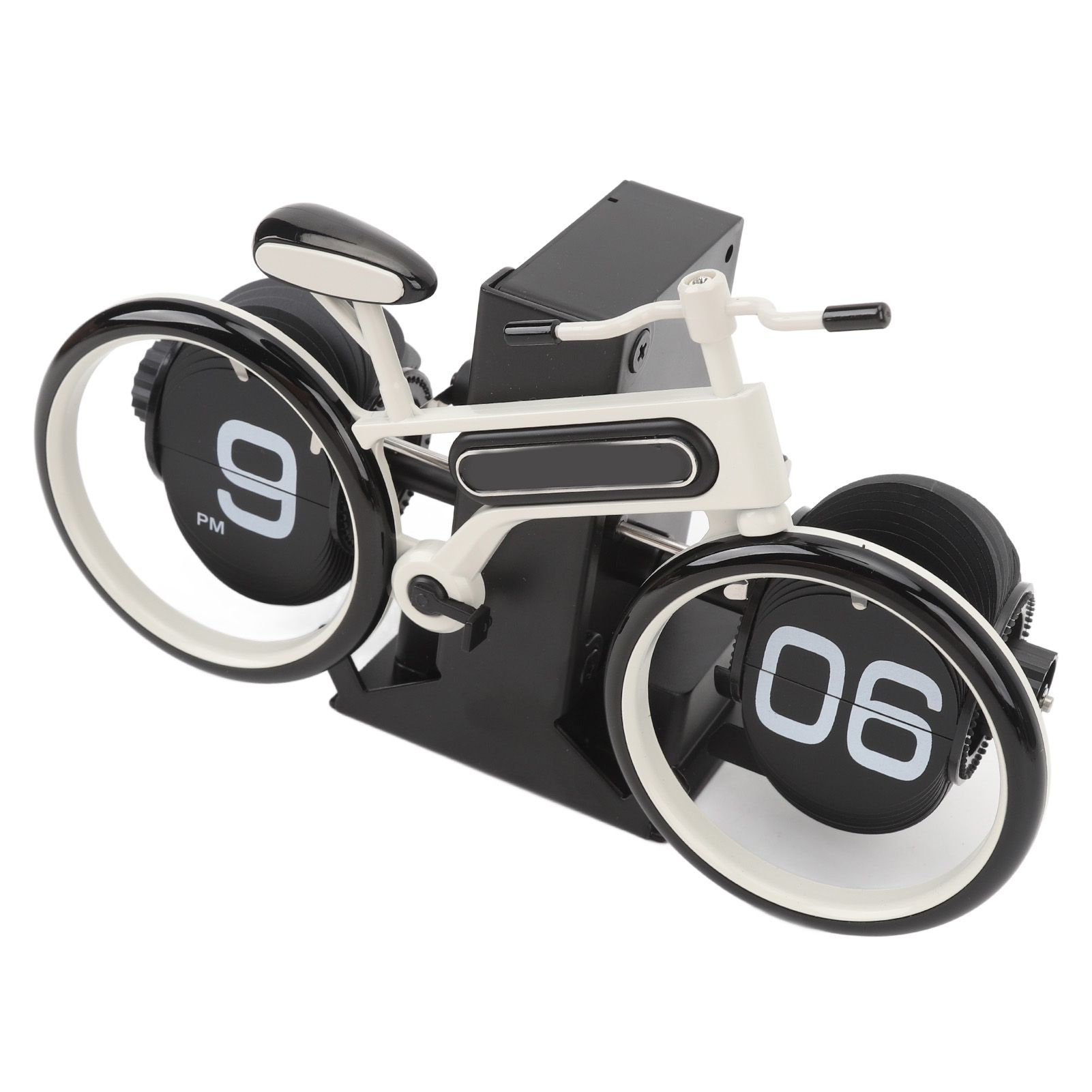 Bicycle Flip Clock Bike Shaped Flip Clock Battery Operated Retro Vintage Flip view 10