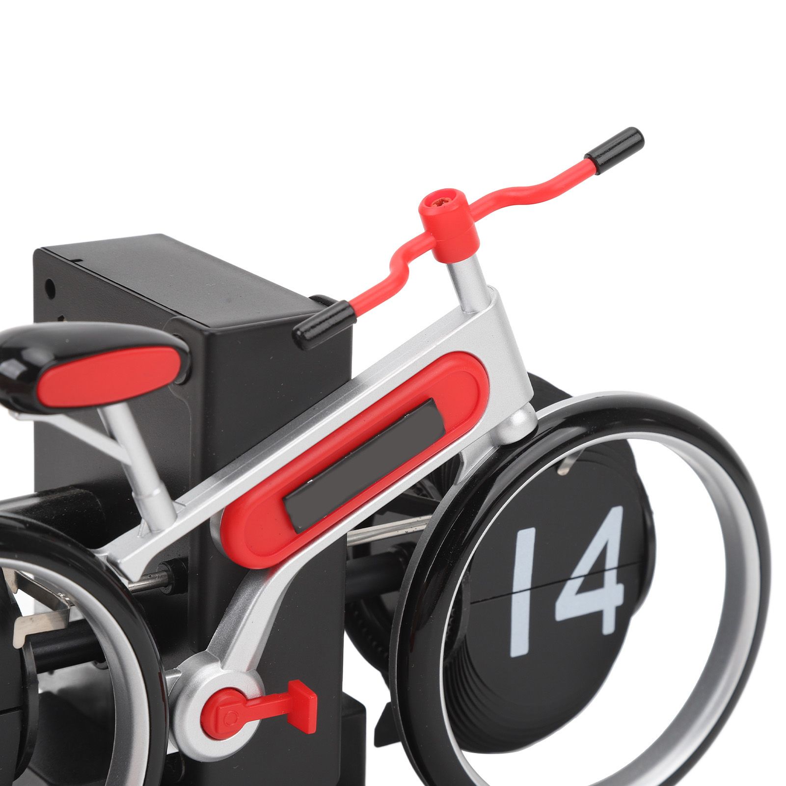 Bicycle Flip Clock Bike Shaped Flip Clock Battery Operated Retro Vintage Flip view 5