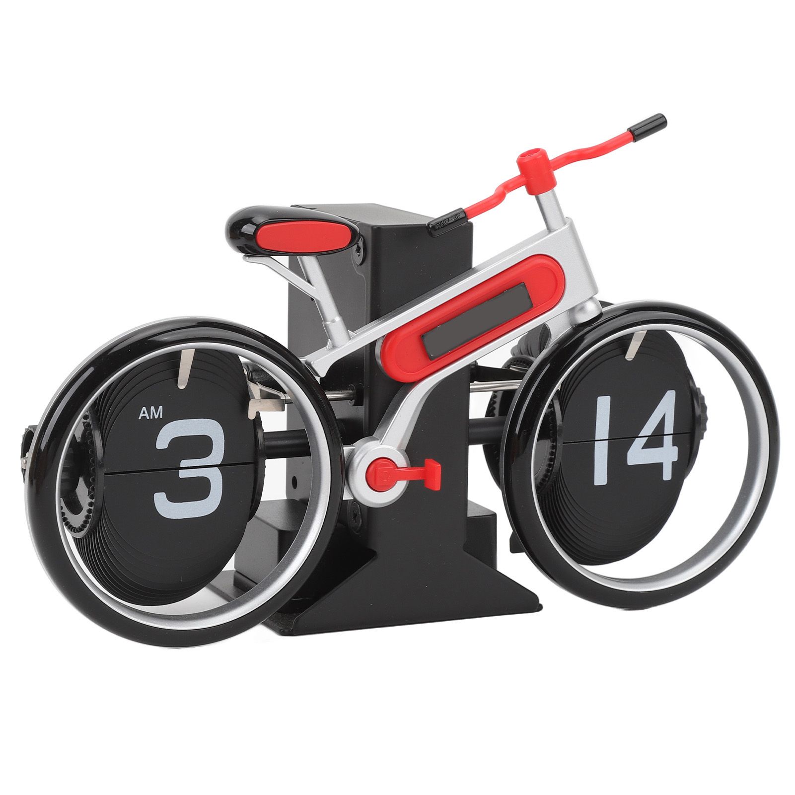 Bicycle Flip Clock Bike Shaped Flip Clock Battery Operated Retro Vintage Flip view 11