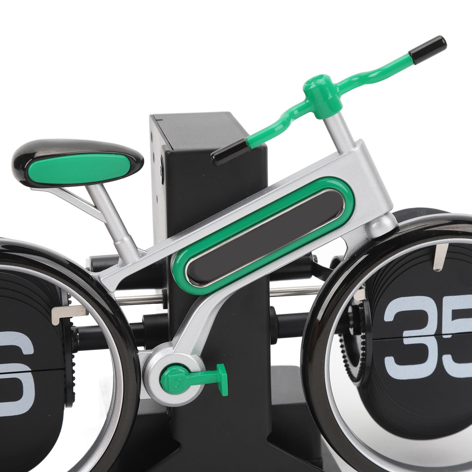 Bicycle Flip Clock Bike Shaped Flip Clock Battery Operated Retro Vintage Flip view 5