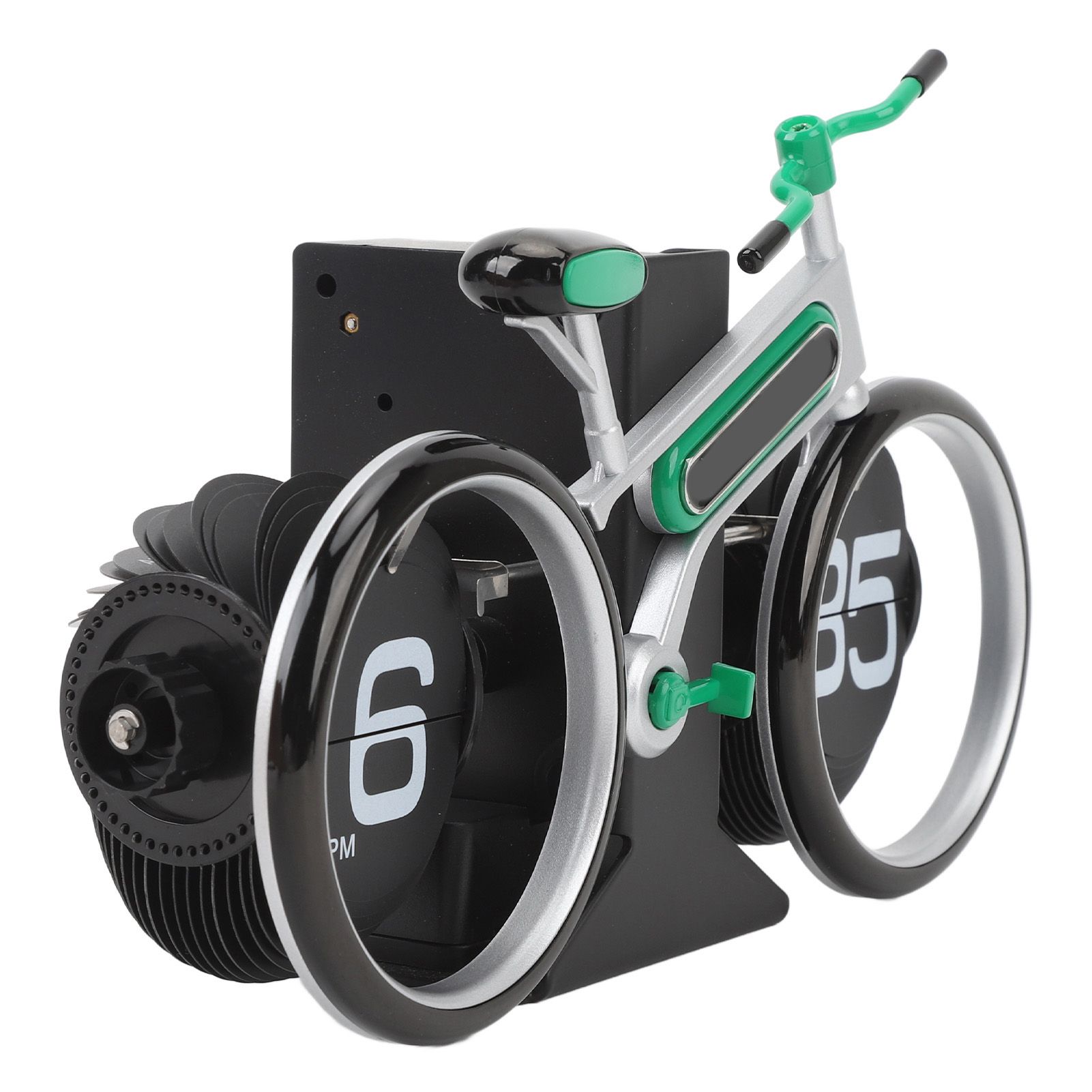 Bicycle Flip Clock Bike Shaped Flip Clock Battery Operated Retro Vintage Flip view 6
