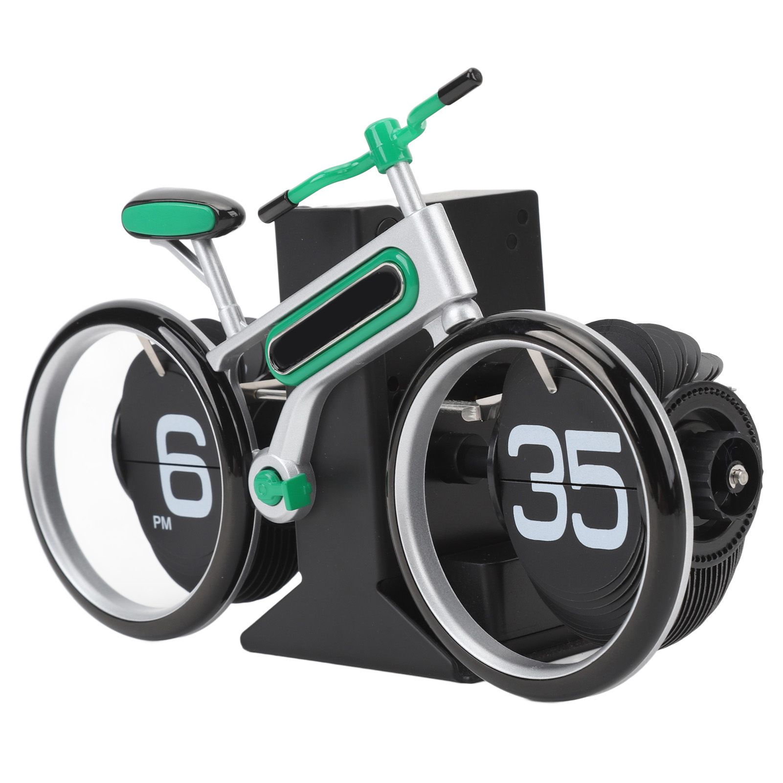 Bicycle Flip Clock Bike Shaped Flip Clock Battery Operated Retro Vintage Flip view 11