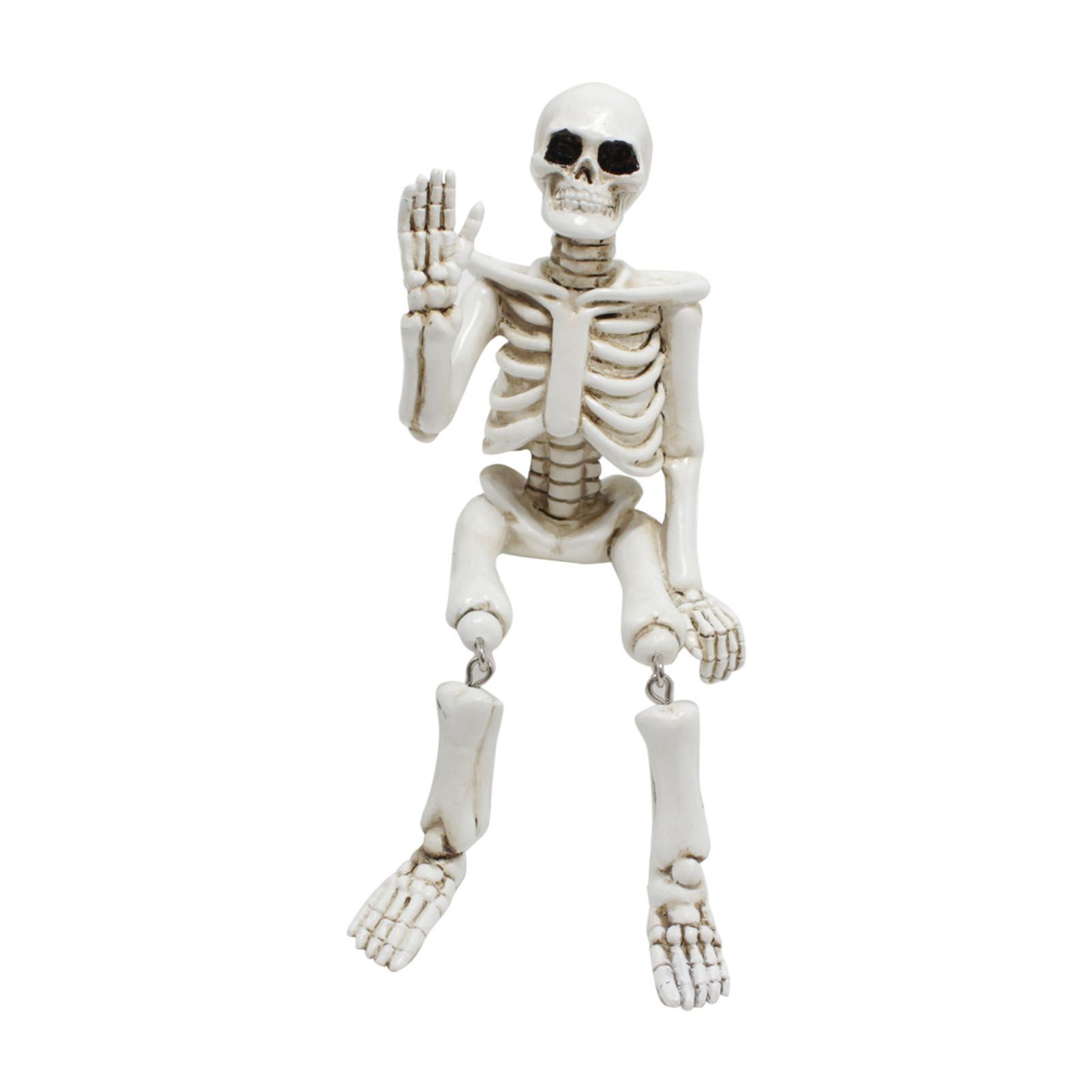 Full Body Skeleton Ornament Innovative Home Garden Resin Skeleton Sculpture view 3