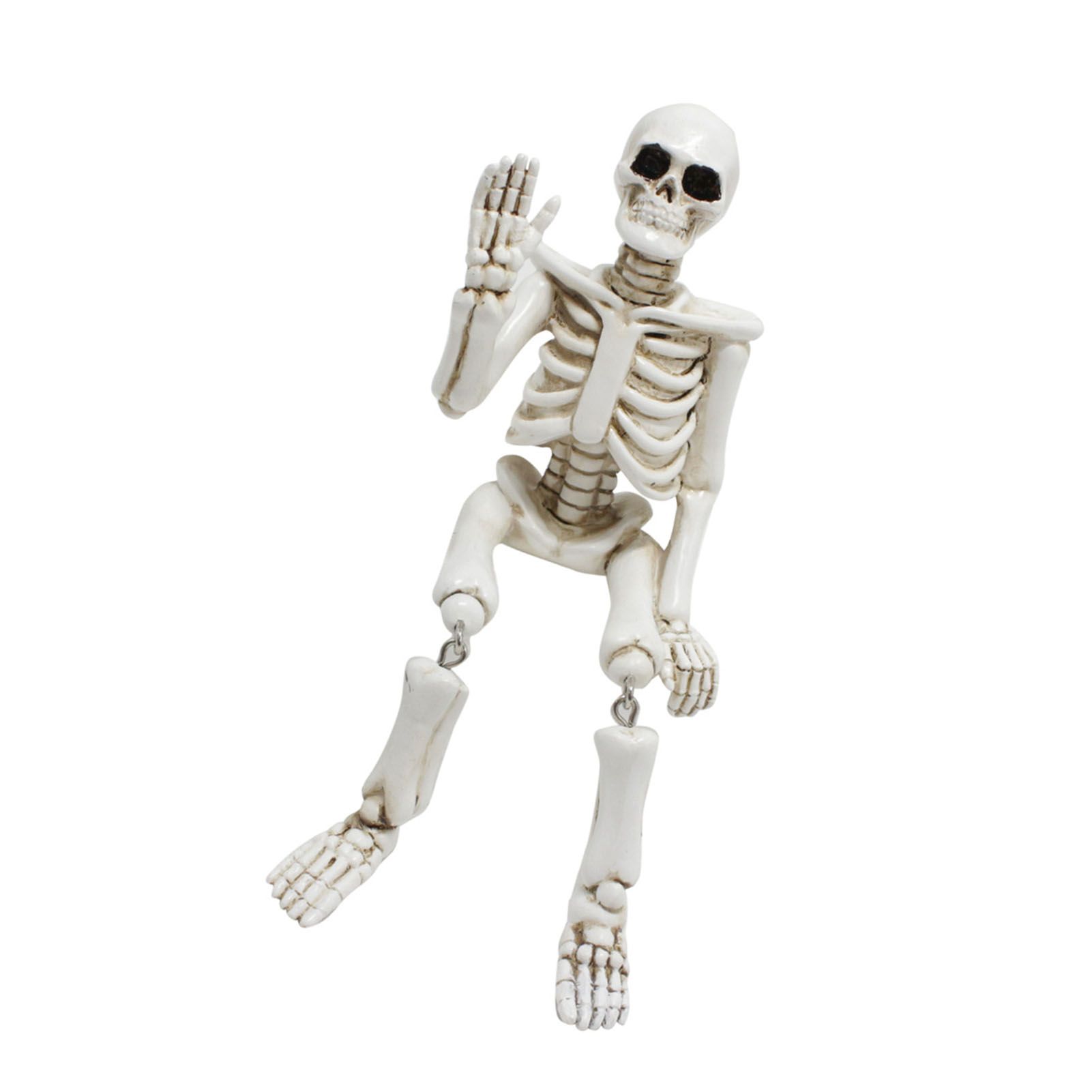 Full Body Skeleton Ornament Innovative Home Garden Resin Skeleton Sculpture view 4