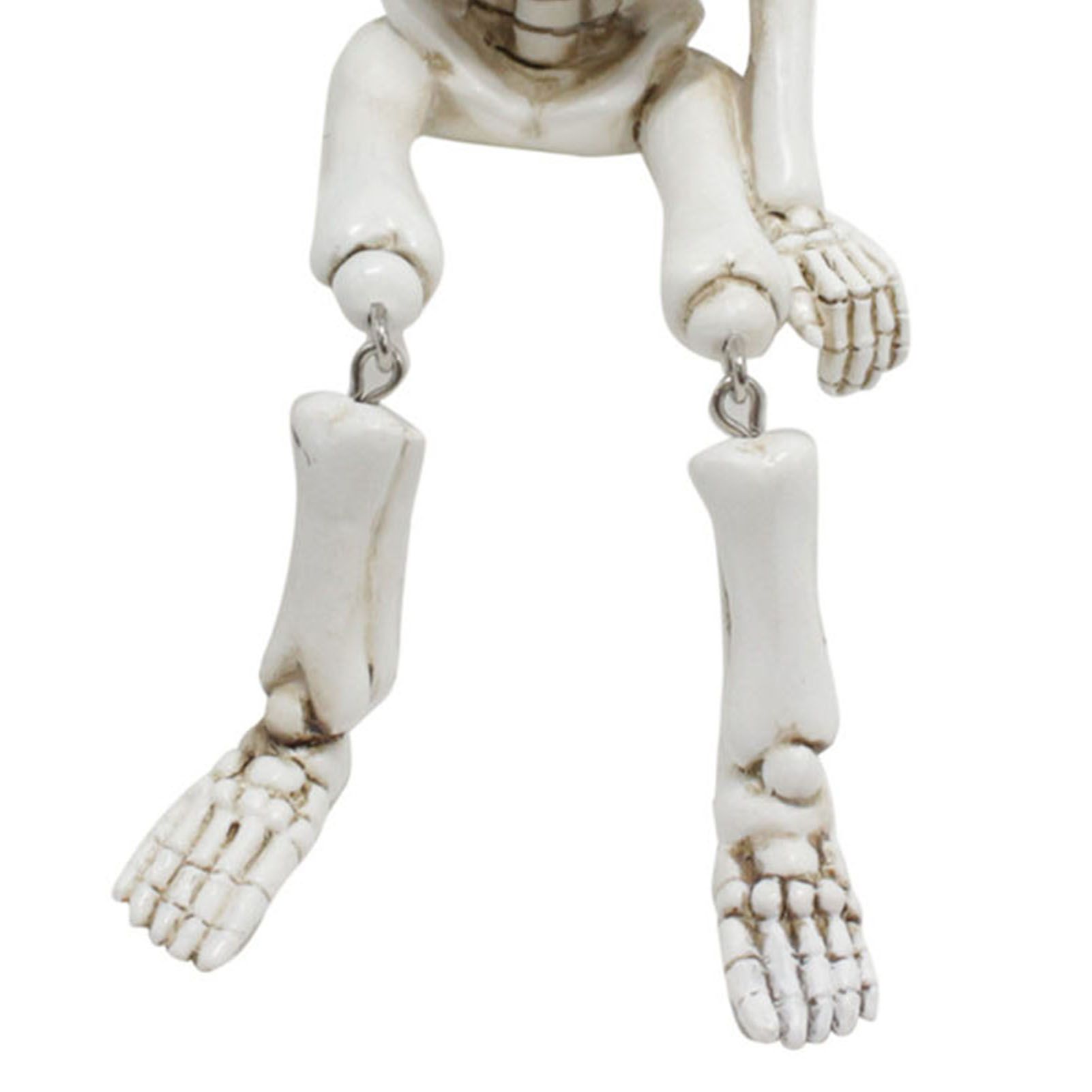 Full Body Skeleton Ornament Innovative Home Garden Resin Skeleton Sculpture view 7