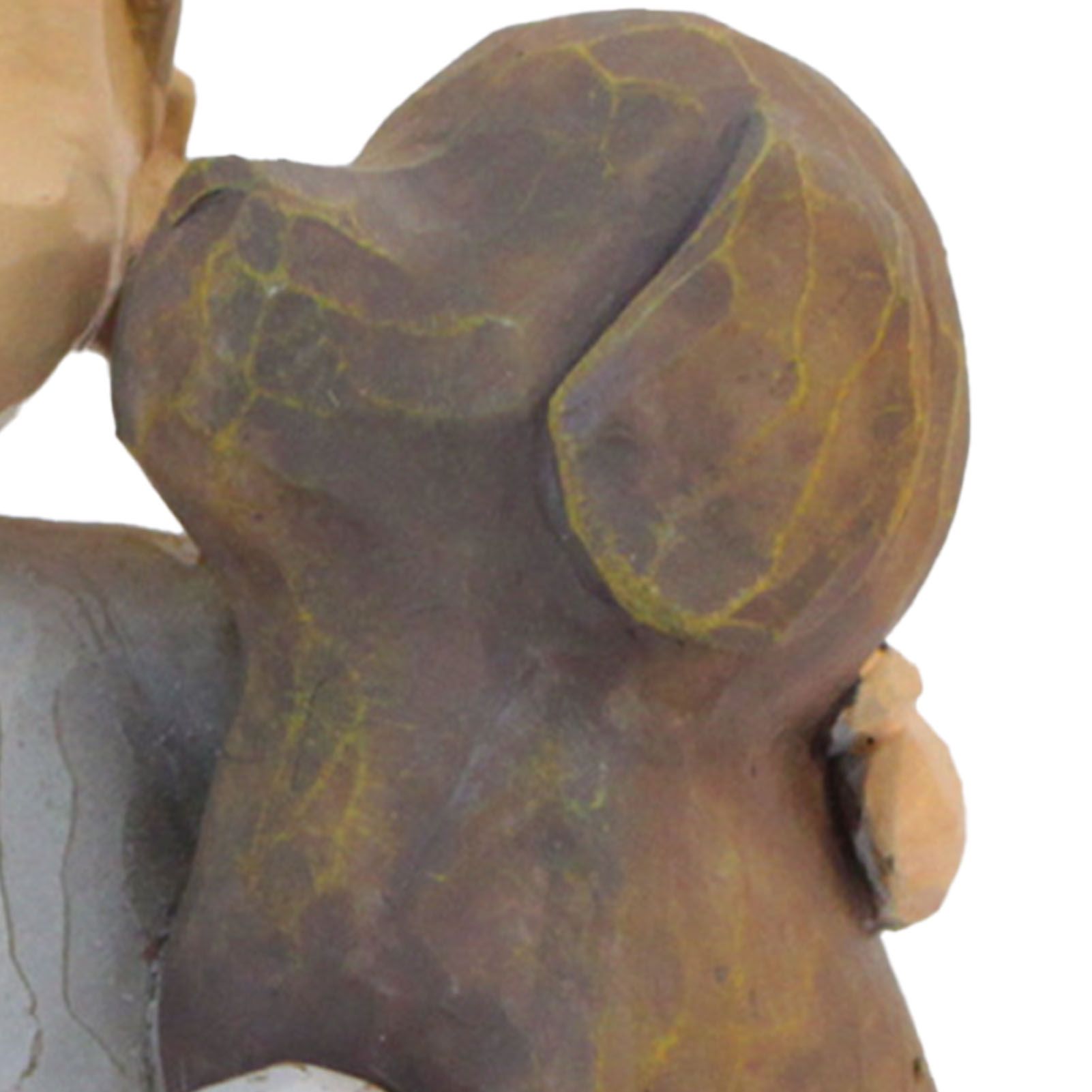 Girl and Dog Statue Resin Exquisite Desktop Girl and Puppy Figurine Ornament view 7
