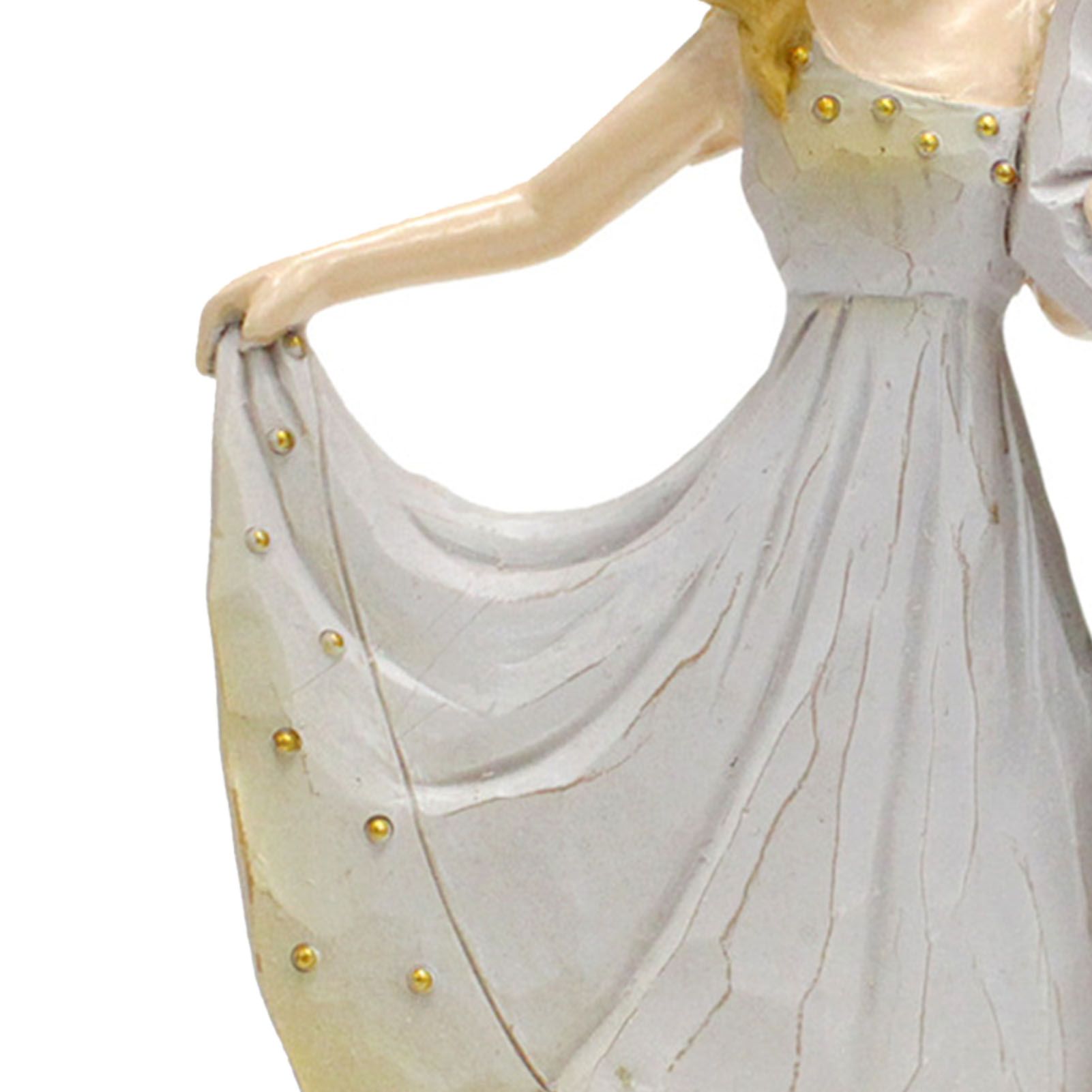 Couple Sculptures Resin Decorative European Style Faceless Romantic Wedding view 7