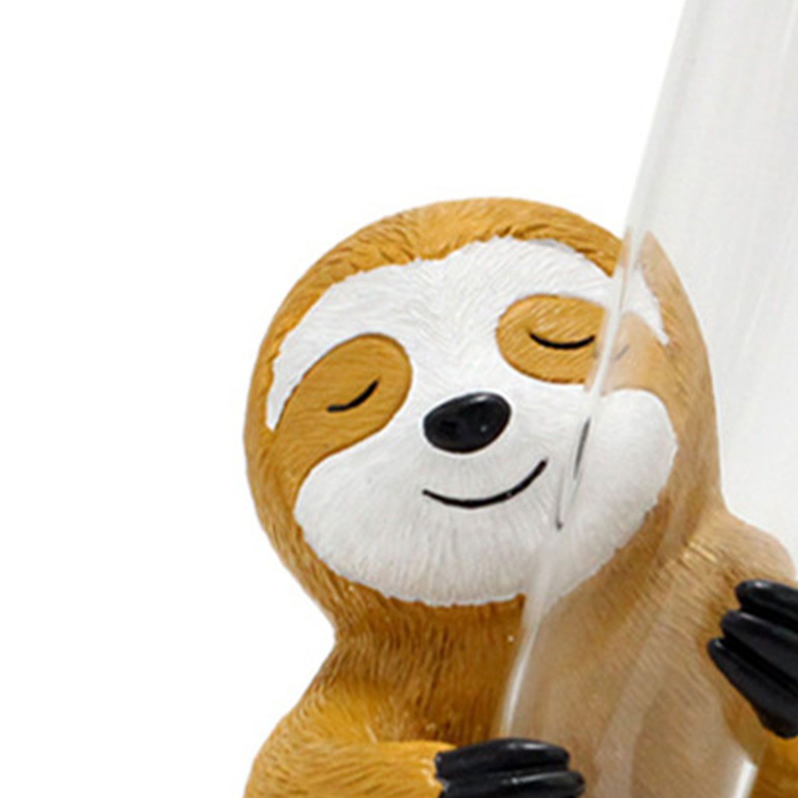 Sloth Test Tube Flower Vase Decoration Innovative Resin Vase Cartoon Animal view 7