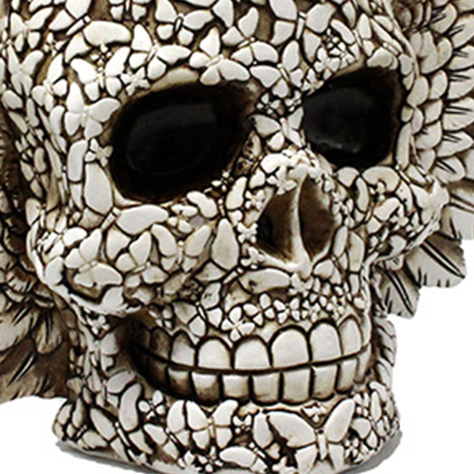 Wings Skull Statue Decoration Innovative Resin Home Desktop Ghost Head view 5