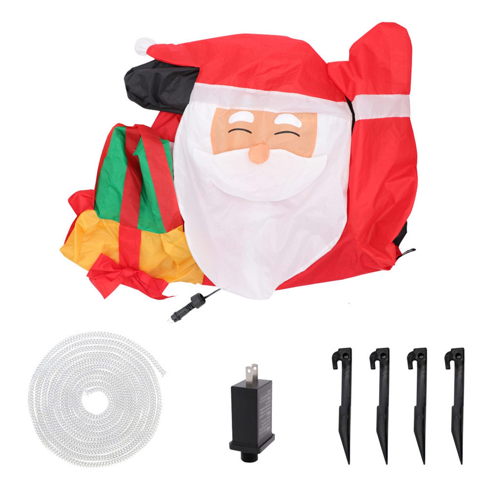 4.92ft Christmas Inflatable Santa Outdoor Decoration Blow Up Yard Standing view 3