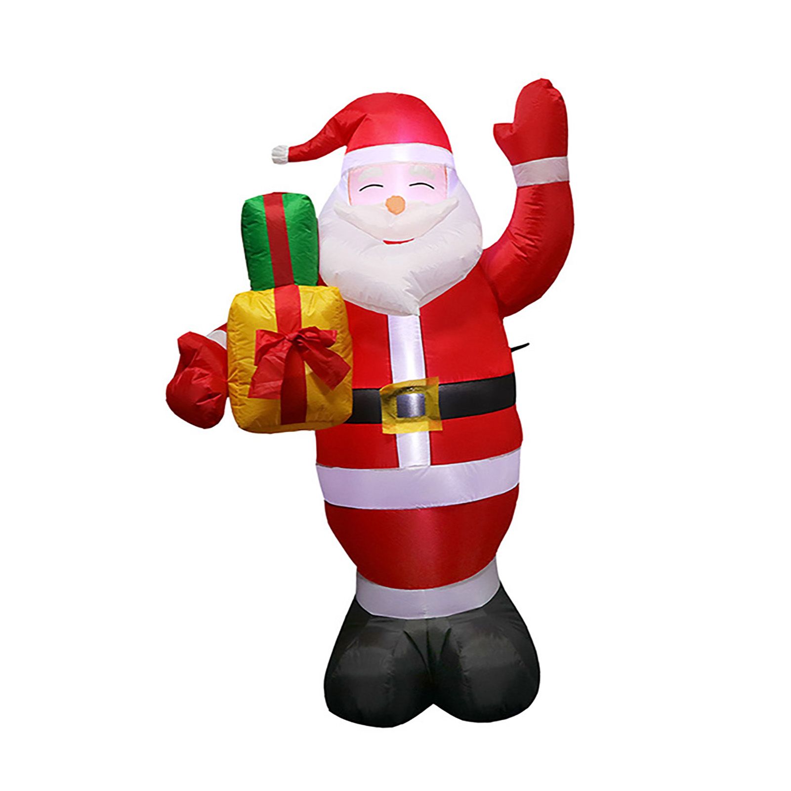 4.92ft Christmas Inflatable Santa Outdoor Decoration Blow Up Yard Standing view 4