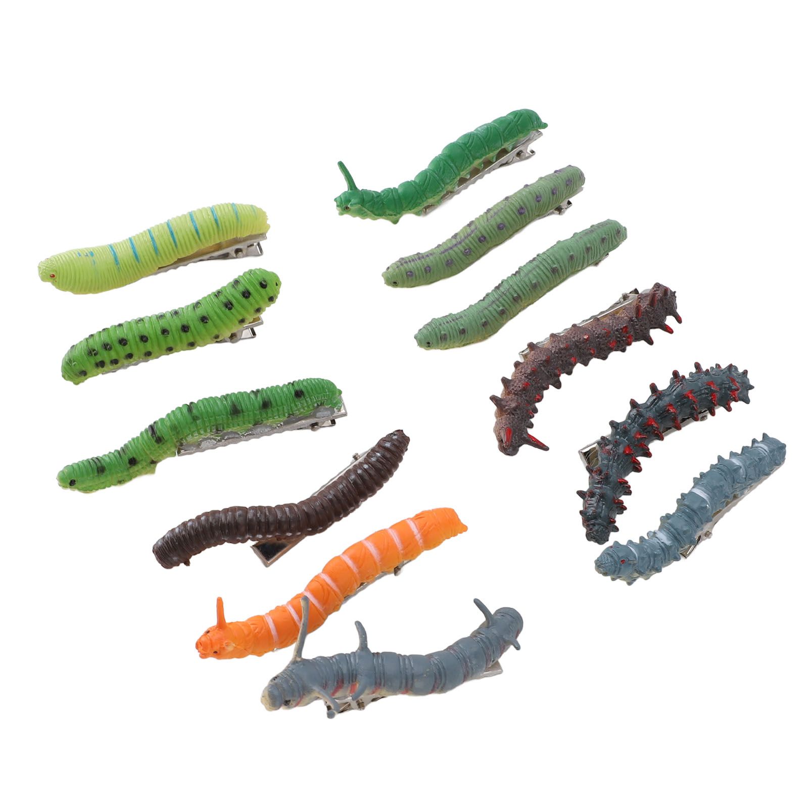 12pcs Hair Barrettes Halloween Hair Accessories for Women Girls 9 Size Punk view 6