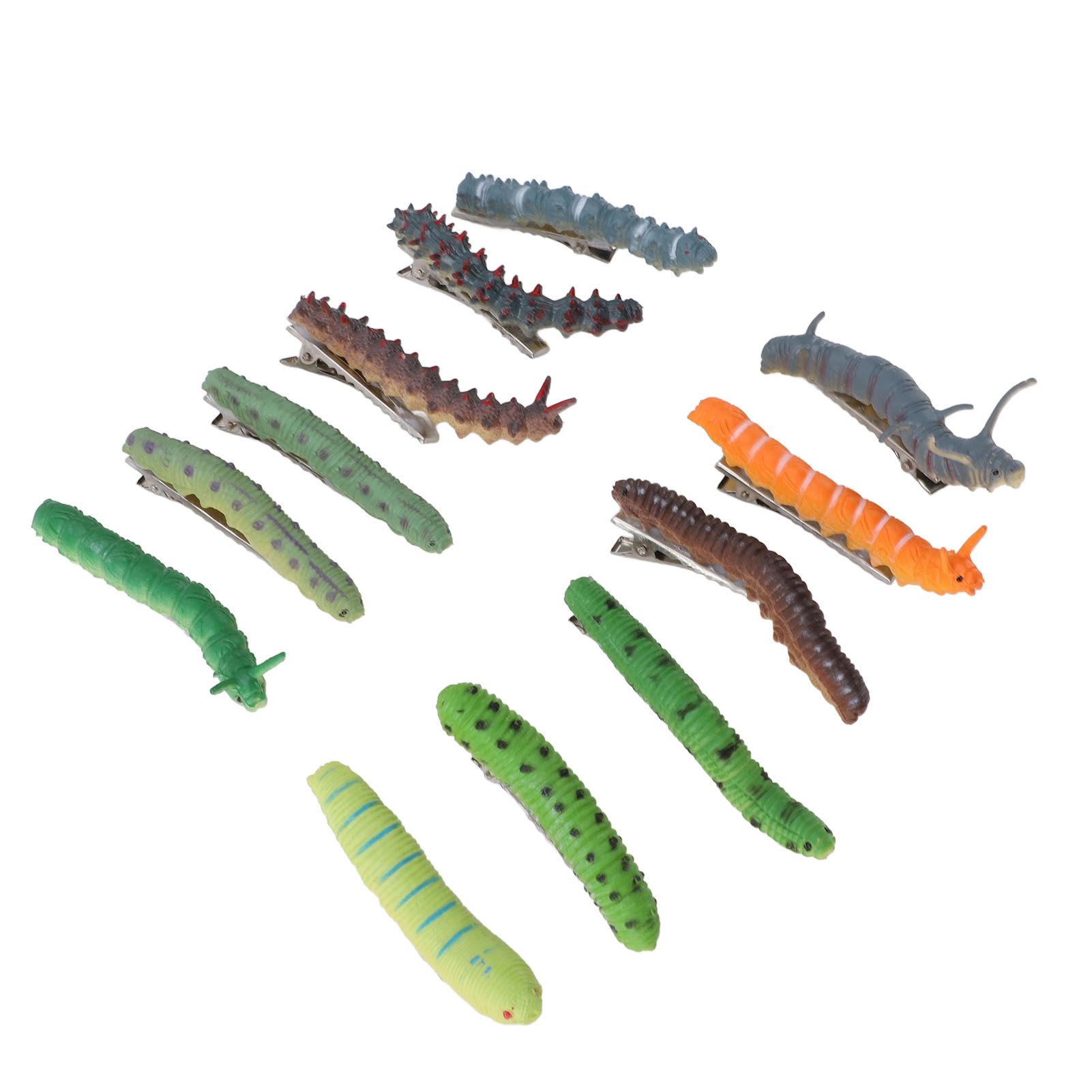 12pcs Hair Barrettes Halloween Hair Accessories for Women Girls 9 Size Punk view 9