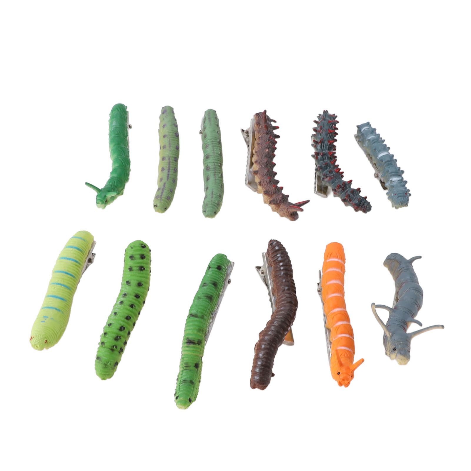 12pcs Hair Barrettes Halloween Hair Accessories for Women Girls 9 Size Punk view 10