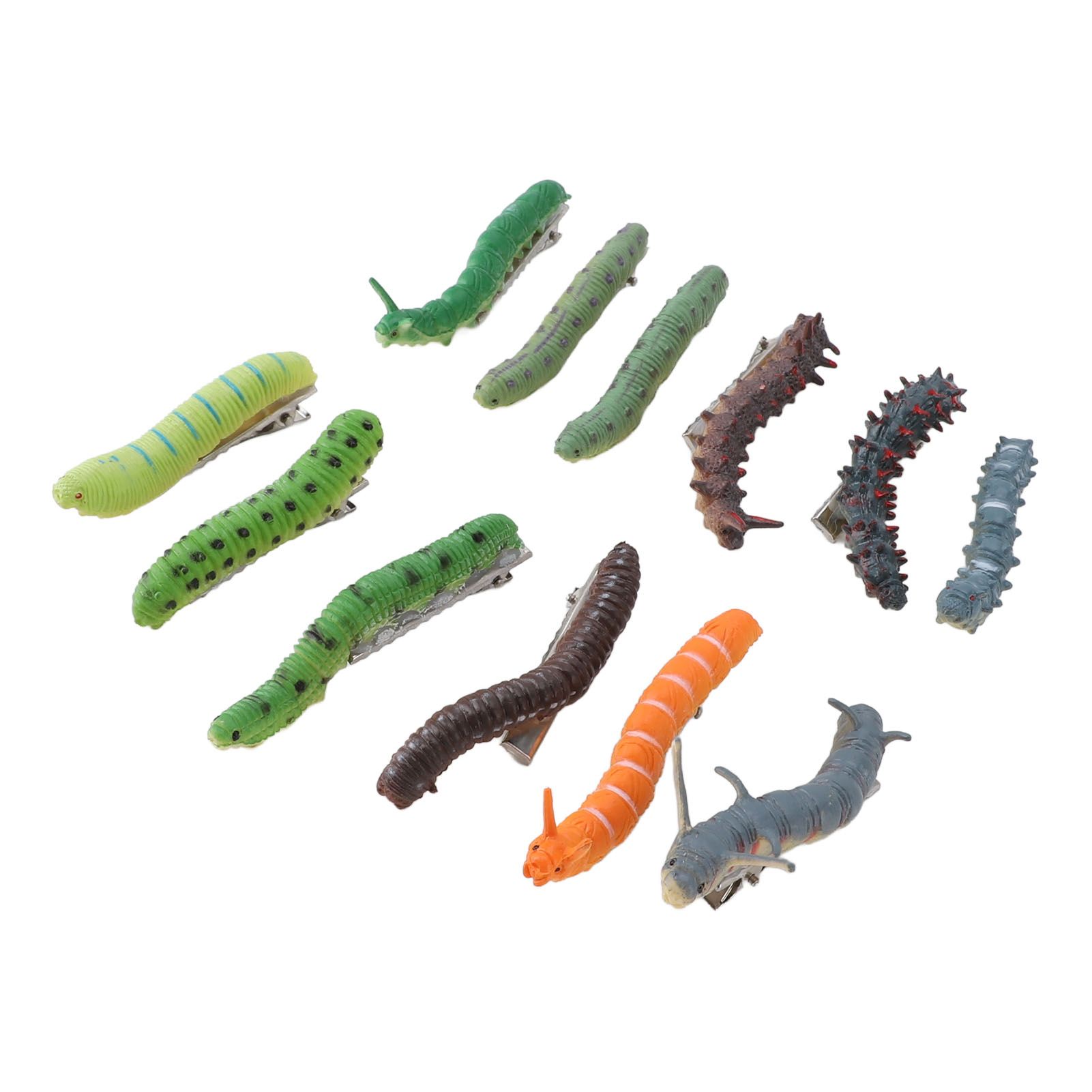 12pcs Hair Barrettes Halloween Hair Accessories for Women Girls 9 Size Punk view 11