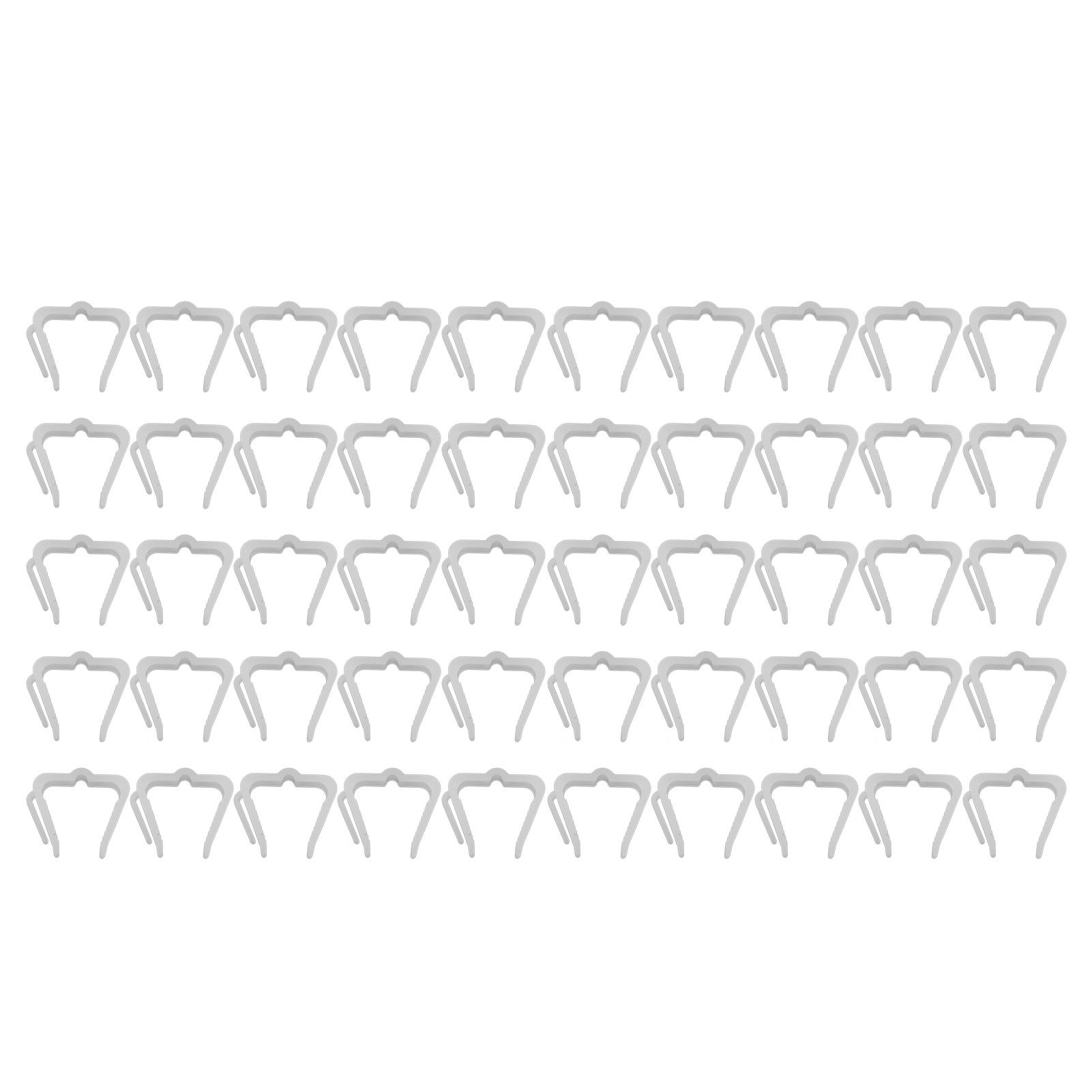 50pcs Christmas Light Hanger Hooks Firm Plastic Waterproof Weather Proof view 4