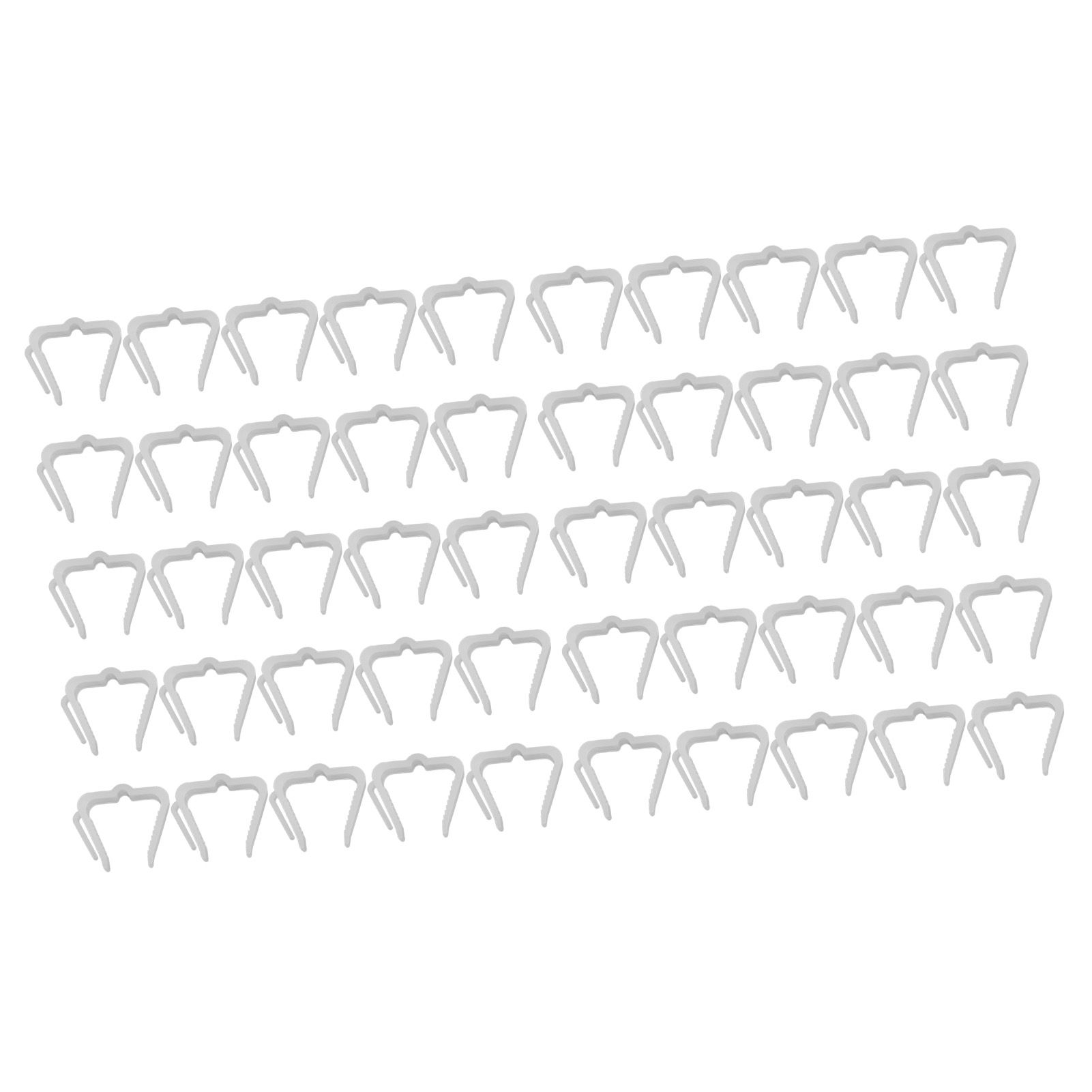 50pcs Christmas Light Hanger Hooks Firm Plastic Waterproof Weather Proof view 11