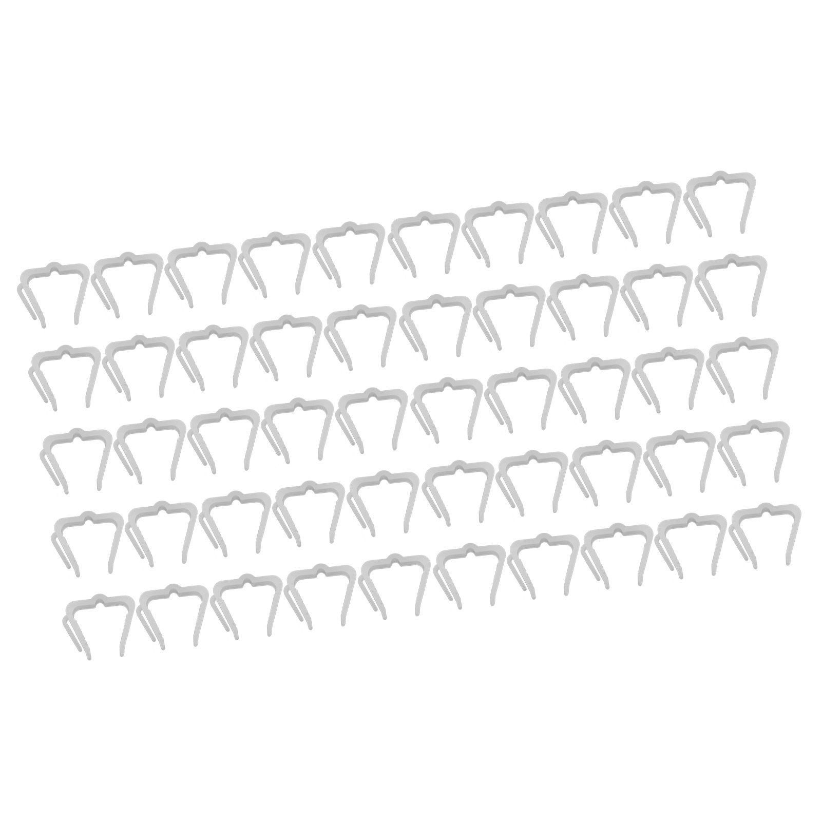 50pcs Christmas Light Hanger Hooks Firm Plastic Waterproof Weather Proof view 12