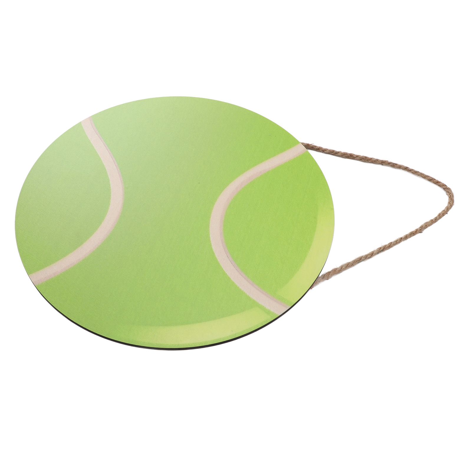 30cm Round Wooden Wall Decor Ball Pattern Hanging Wall Art for Home Exercise view 9