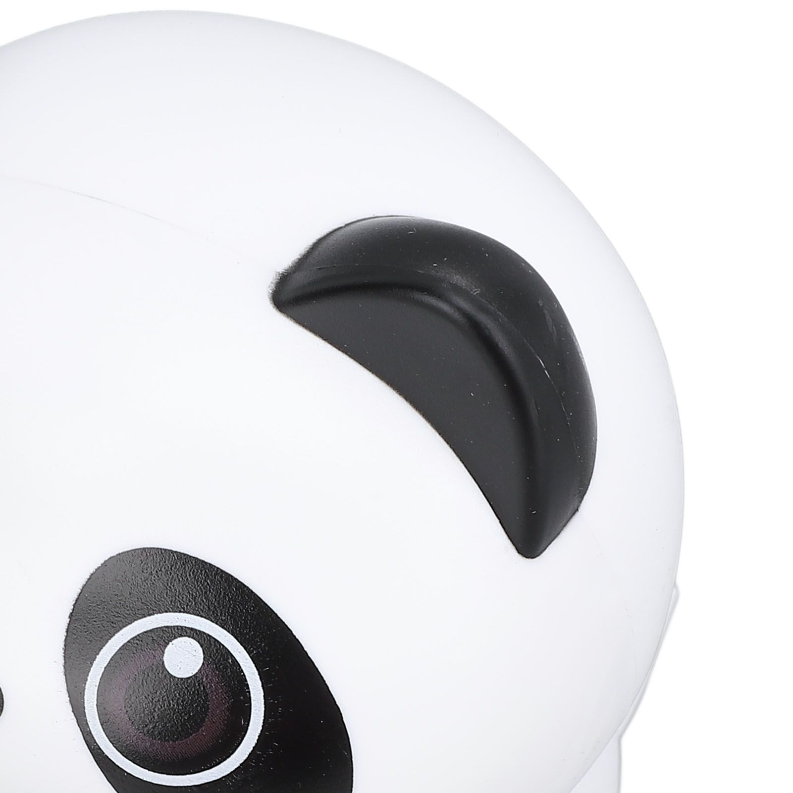 Solar Powered Nodding Panda Figurine ABS Light Sensing Cute Smiling Panda Car view 2