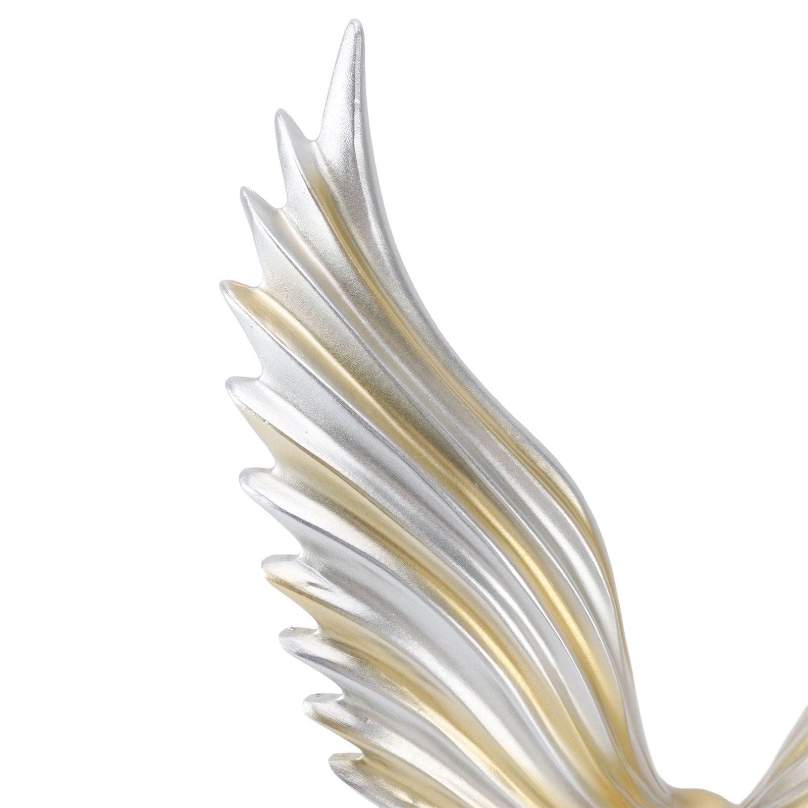 Resin Eagle Figurine Home Decor Abstract Eagle Wing Statue Sculpture Ornament view 2