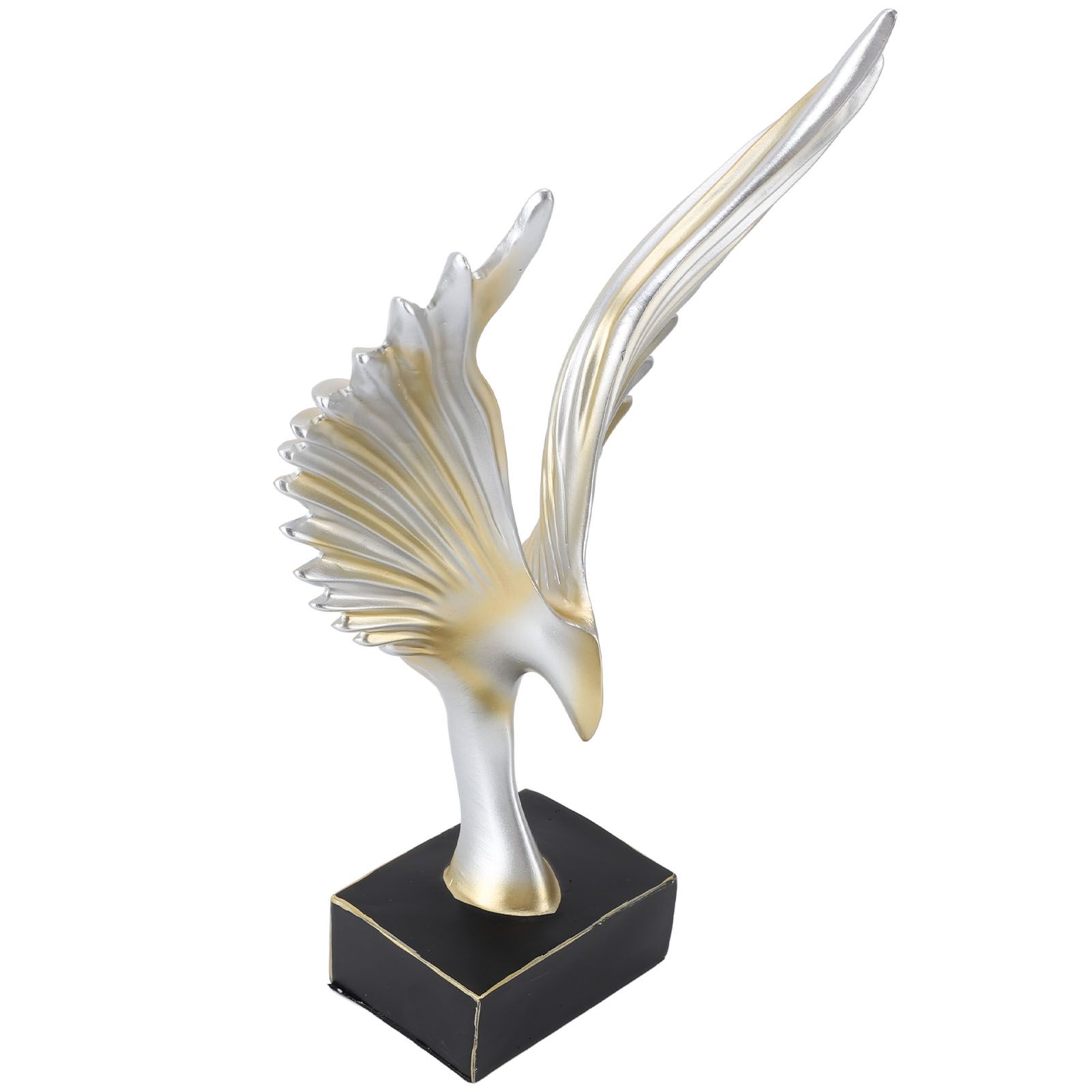 Resin Eagle Figurine Home Decor Abstract Eagle Wing Statue Sculpture Ornament view 10