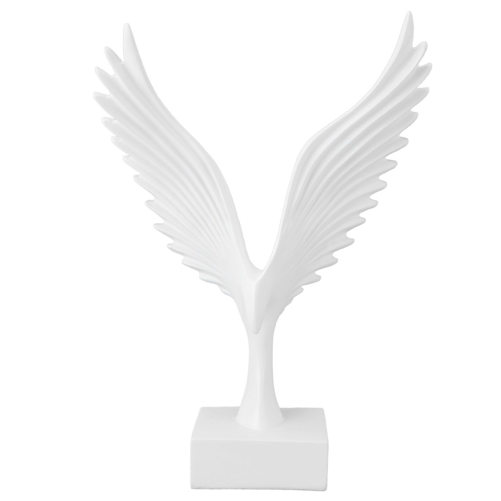 Resin Eagle Figurine Home Decor Abstract Eagle Wing Statue Sculpture Ornament view 3