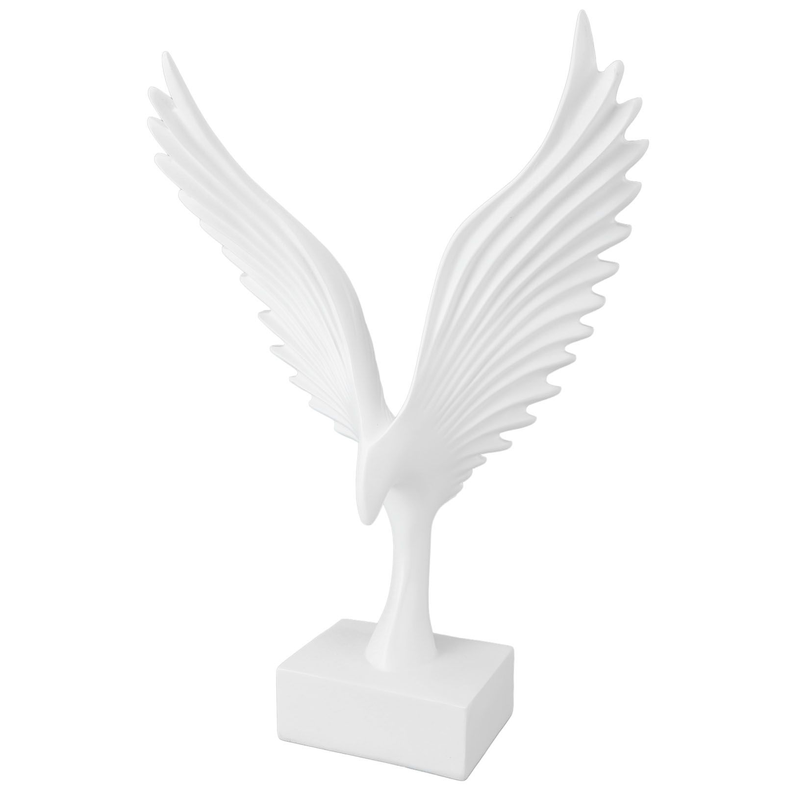 Resin Eagle Figurine Home Decor Abstract Eagle Wing Statue Sculpture Ornament view 4