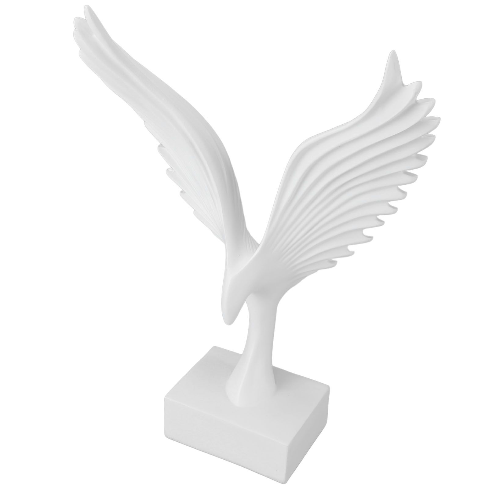 Resin Eagle Figurine Home Decor Abstract Eagle Wing Statue Sculpture Ornament view 6