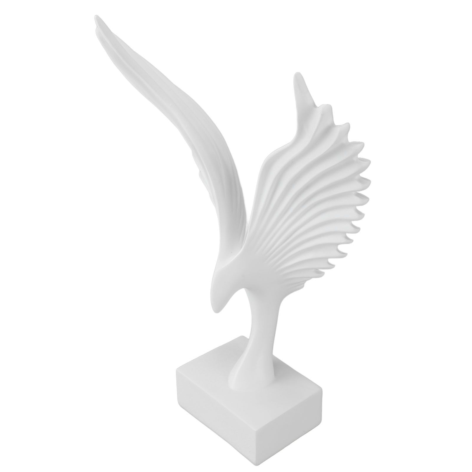 Resin Eagle Figurine Home Decor Abstract Eagle Wing Statue Sculpture Ornament view 8