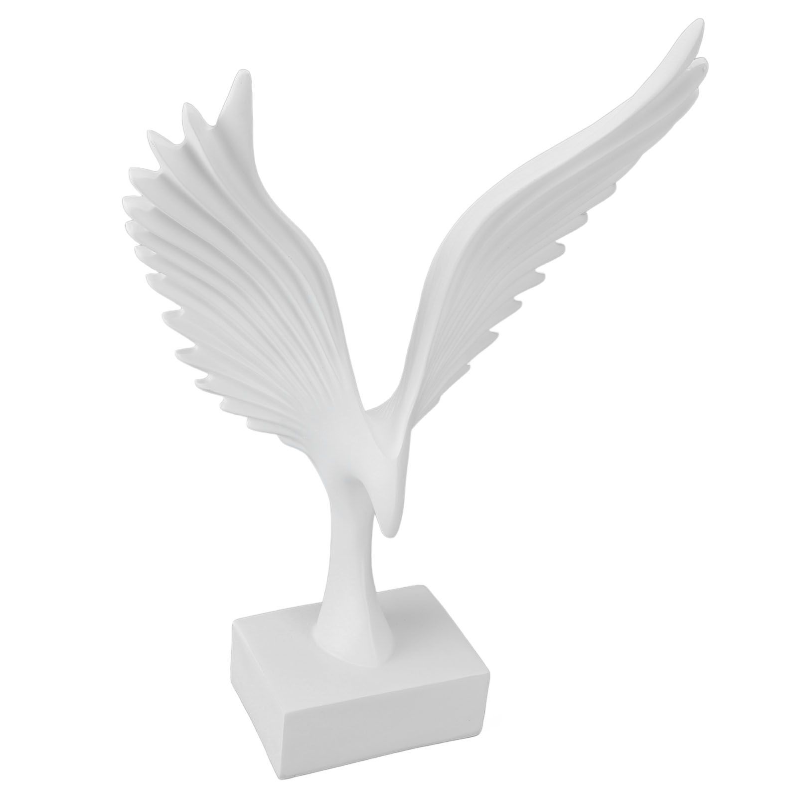 Resin Eagle Figurine Home Decor Abstract Eagle Wing Statue Sculpture Ornament view 9