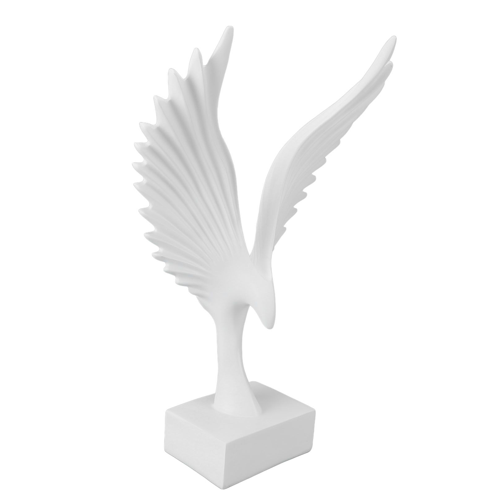 Resin Eagle Figurine Home Decor Abstract Eagle Wing Statue Sculpture Ornament view 11