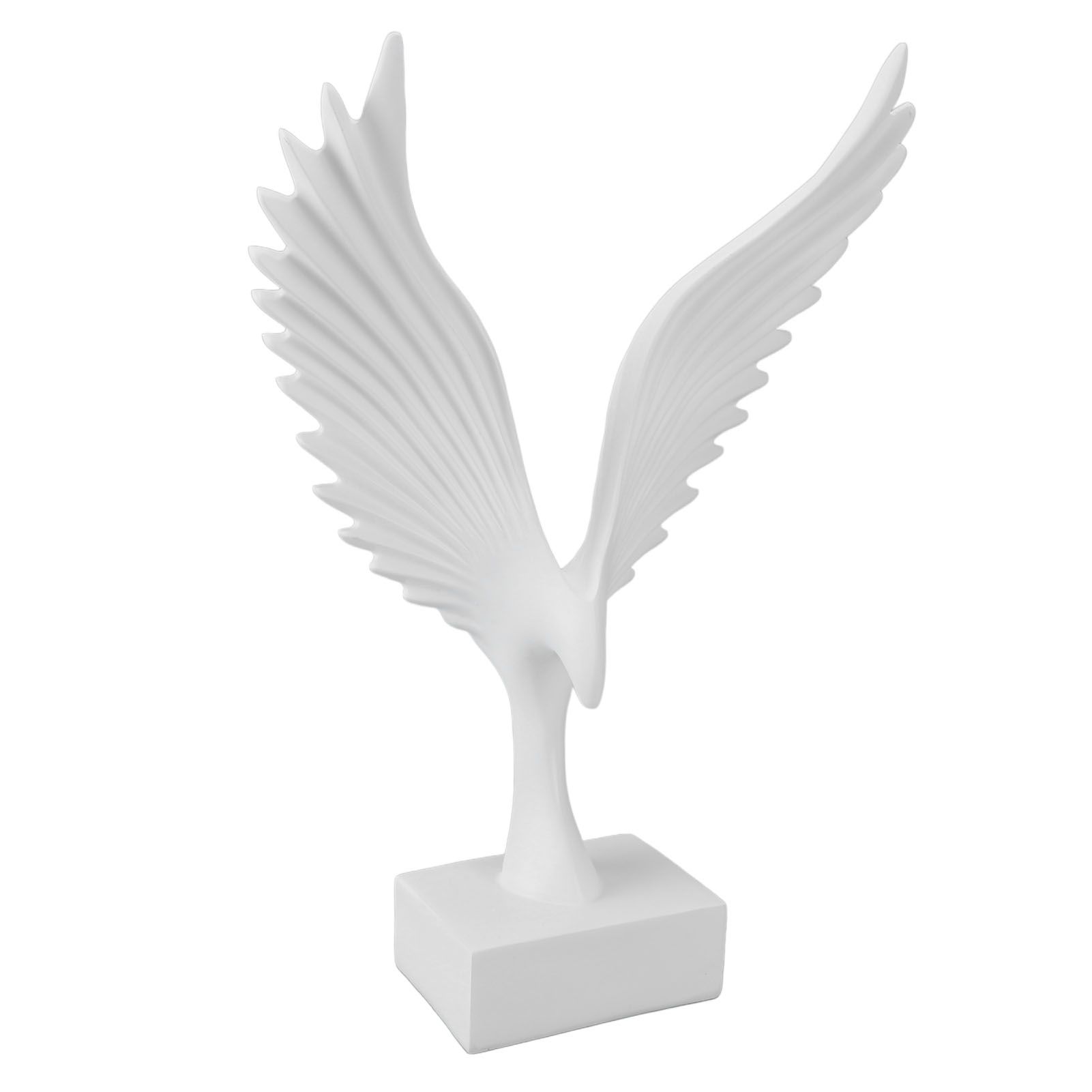 Resin Eagle Figurine Home Decor Abstract Eagle Wing Statue Sculpture Ornament view 12
