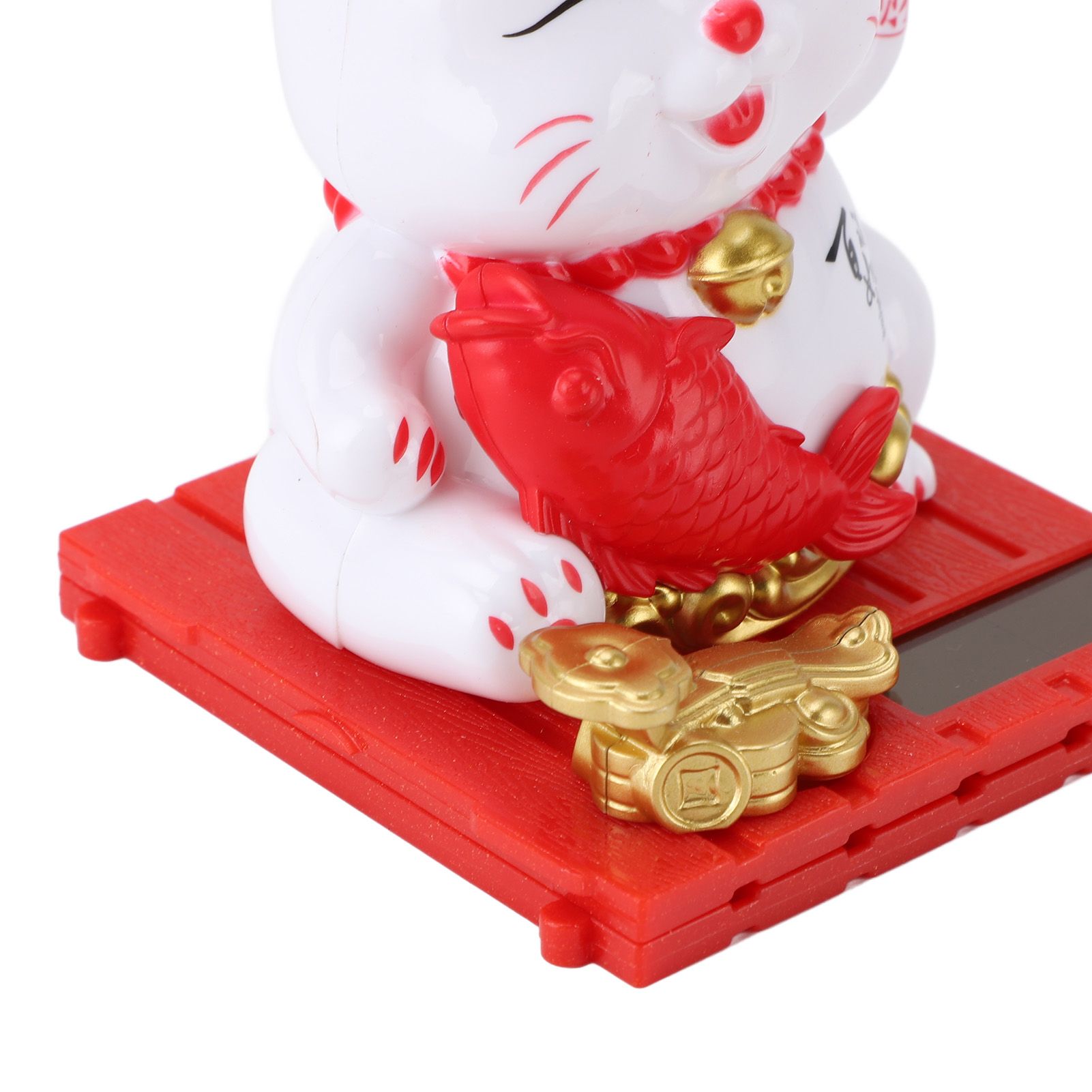 Solar Waving Cat Innovative Cute Solar Lucky Cat Solar Powered Fortune Cat view 7
