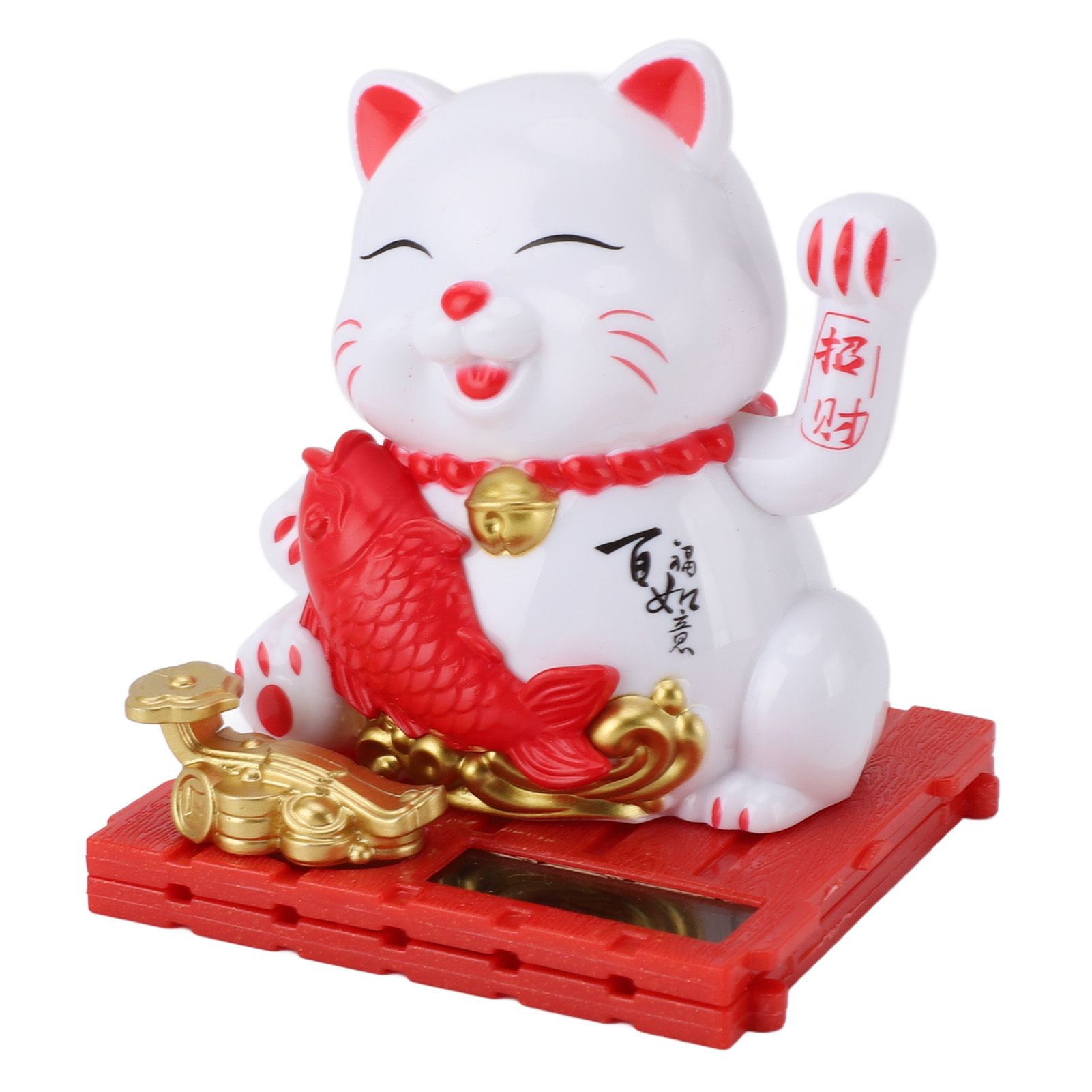Solar Waving Cat Innovative Cute Solar Lucky Cat Solar Powered Fortune Cat view 10